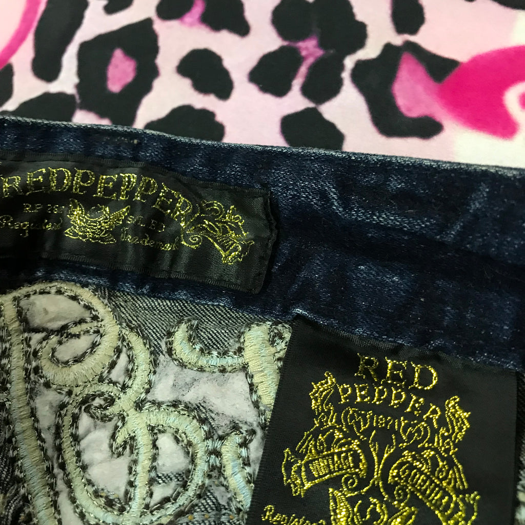 RedPepper Lowrise Leopard Jeans - Skinny Fitting