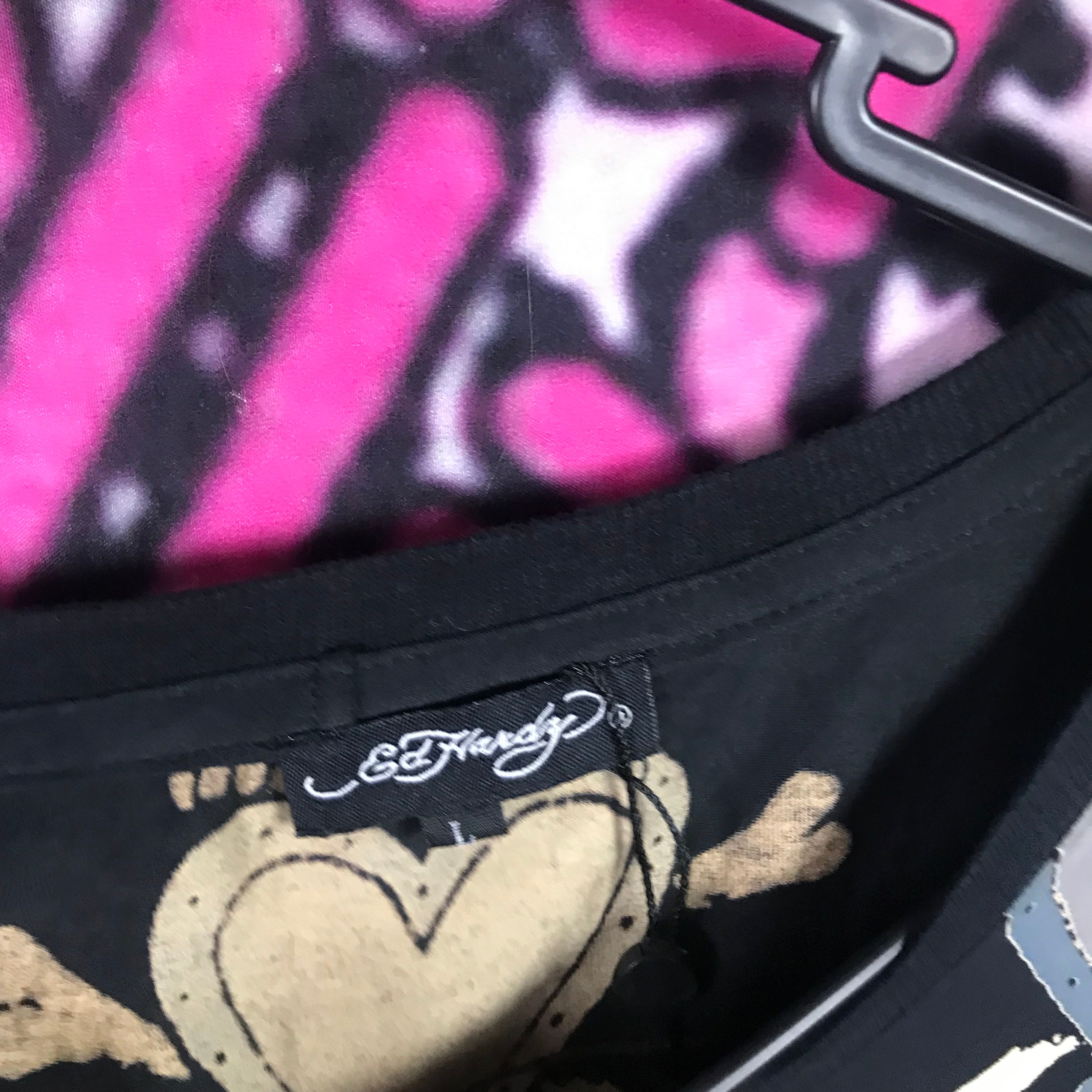 Ed hardy printed top