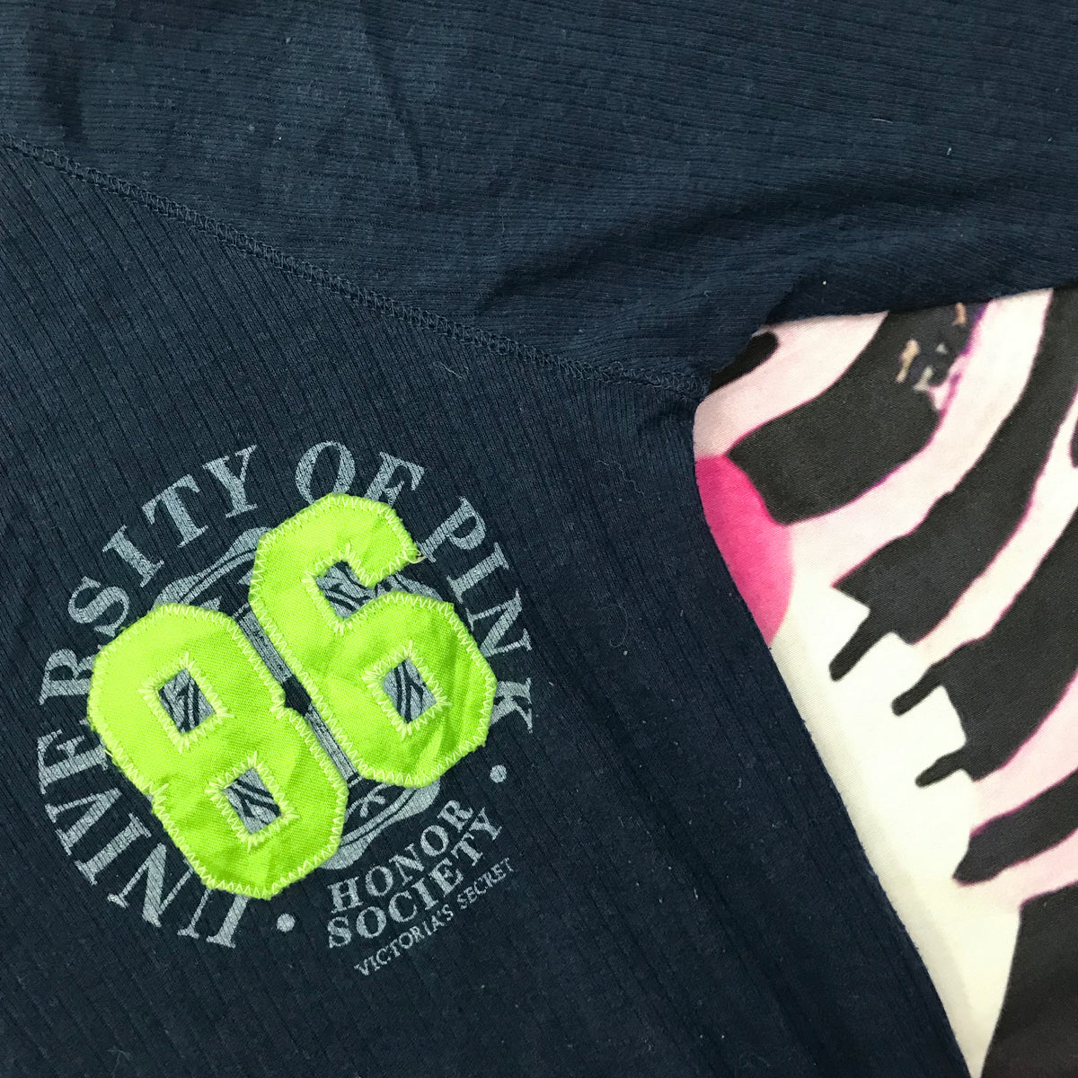 Vs Pink Henley Style 2000s Top