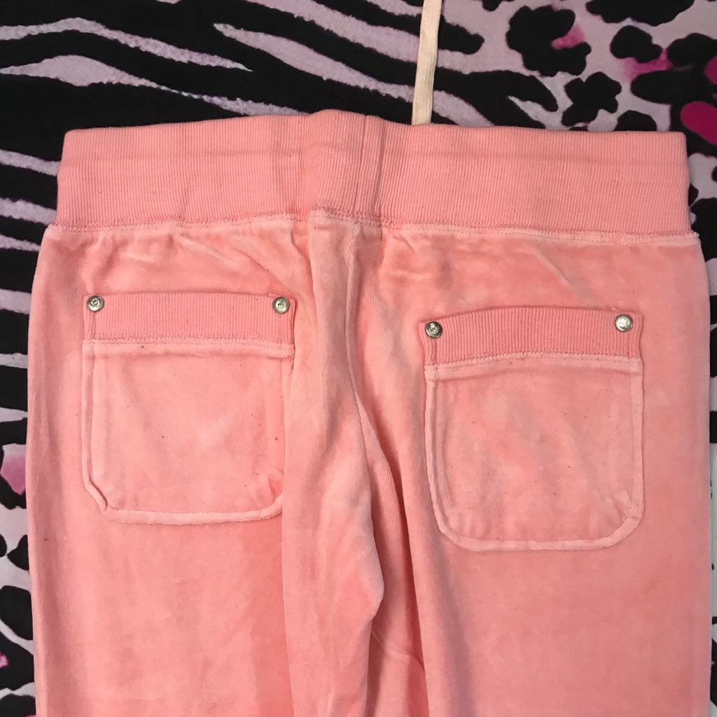 Deadstock Bebe Velour Baby Pink Set
