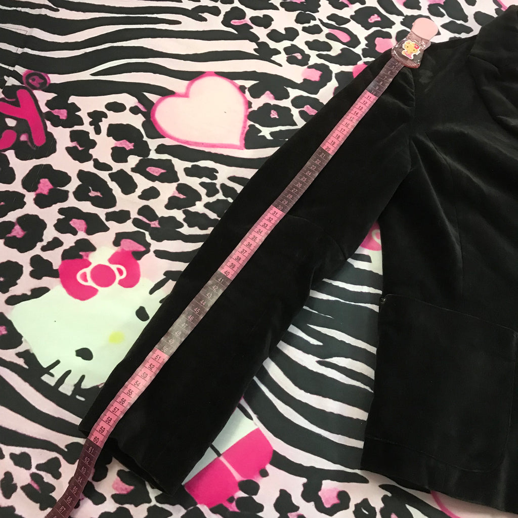 Playboy Authentic 2000s Velour Blazer