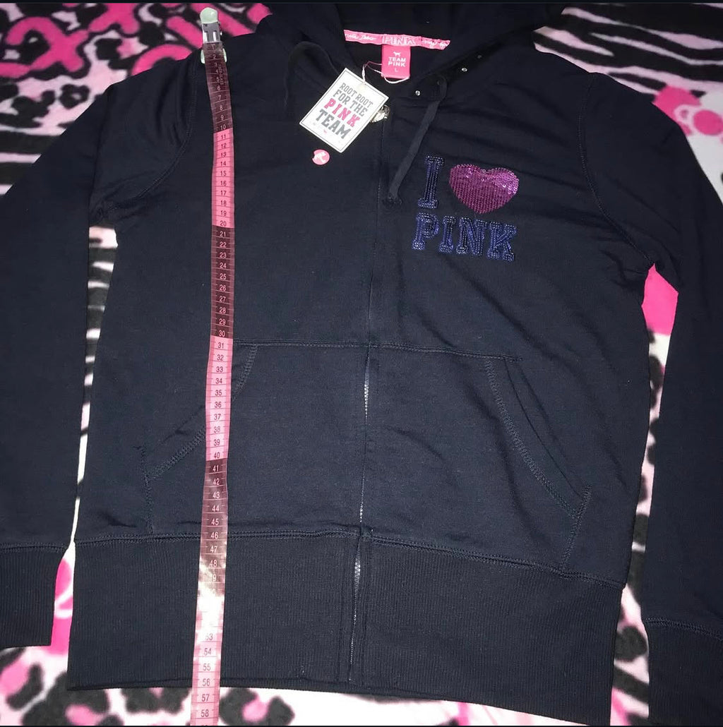 Love PINK Sequin Zip Up Jacket