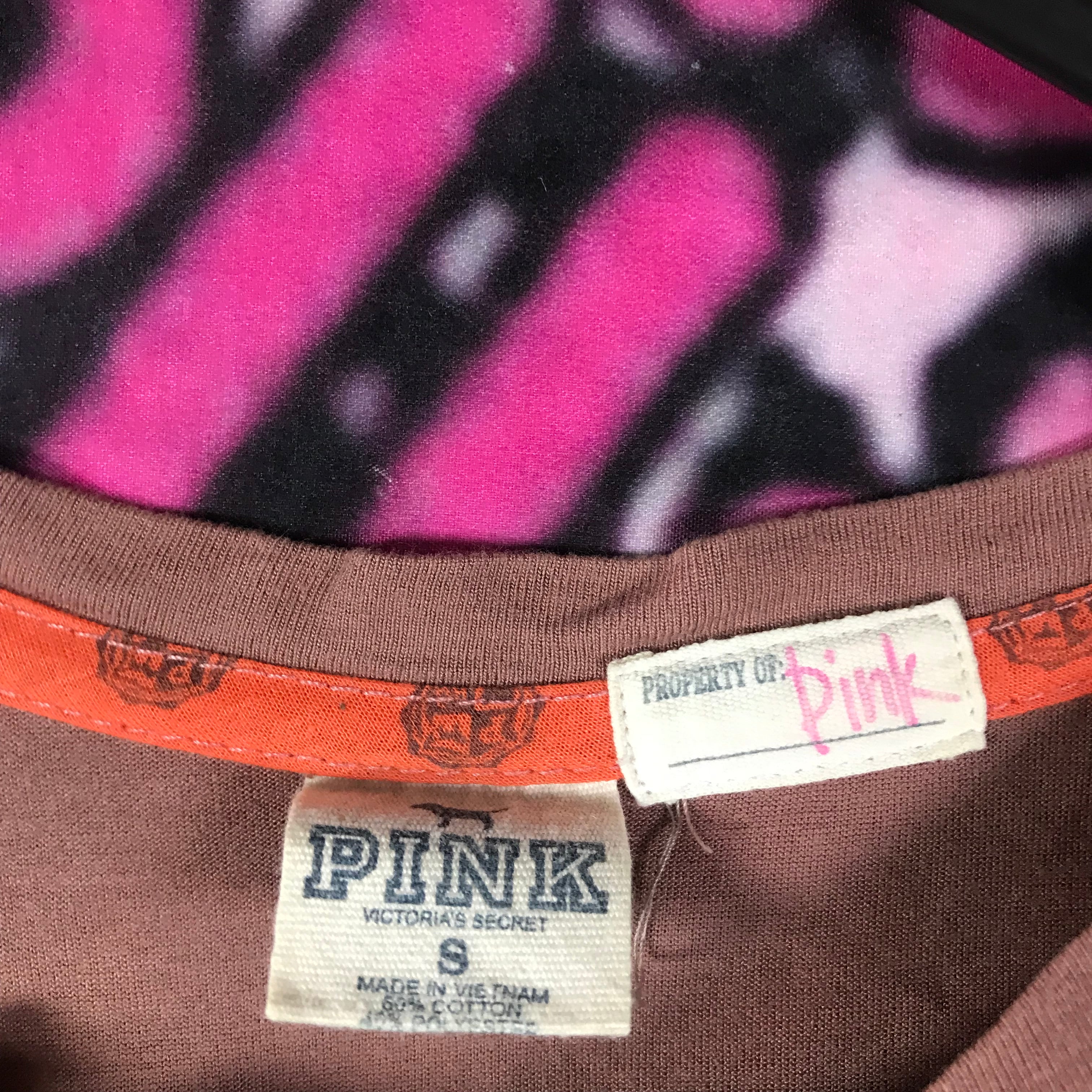VS Pink Long Line Top