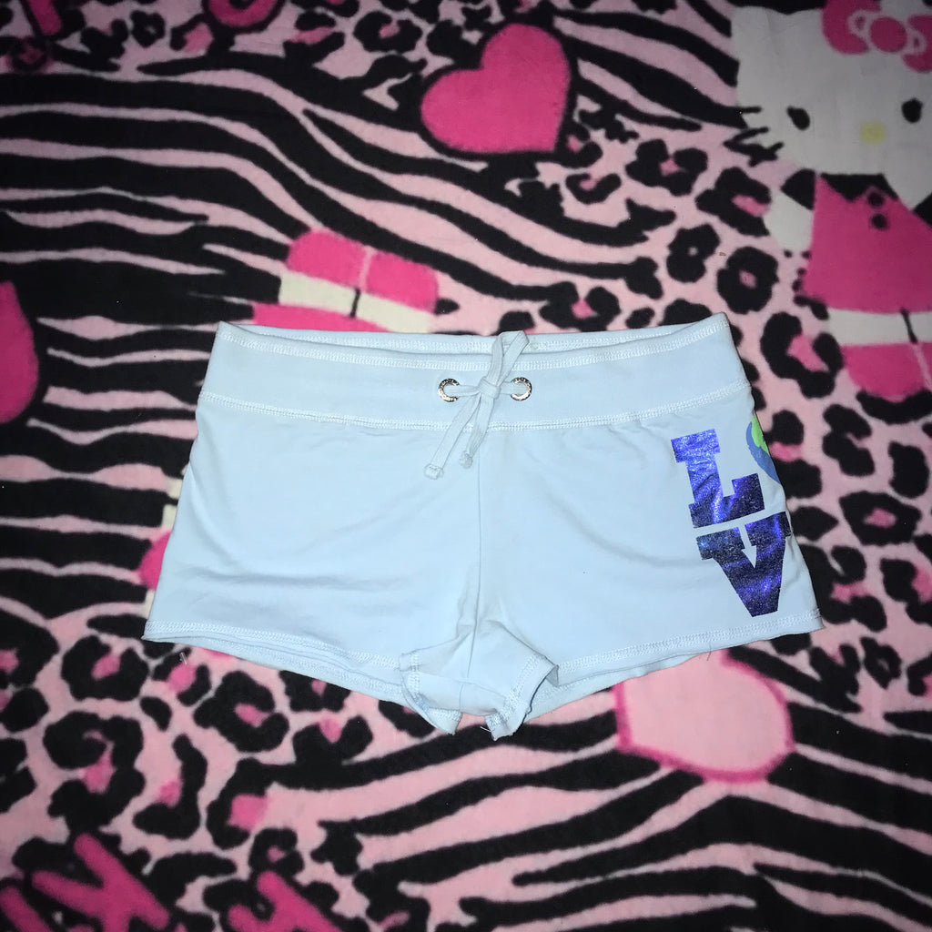 Victorias Secret Love Earth Mini Shorts