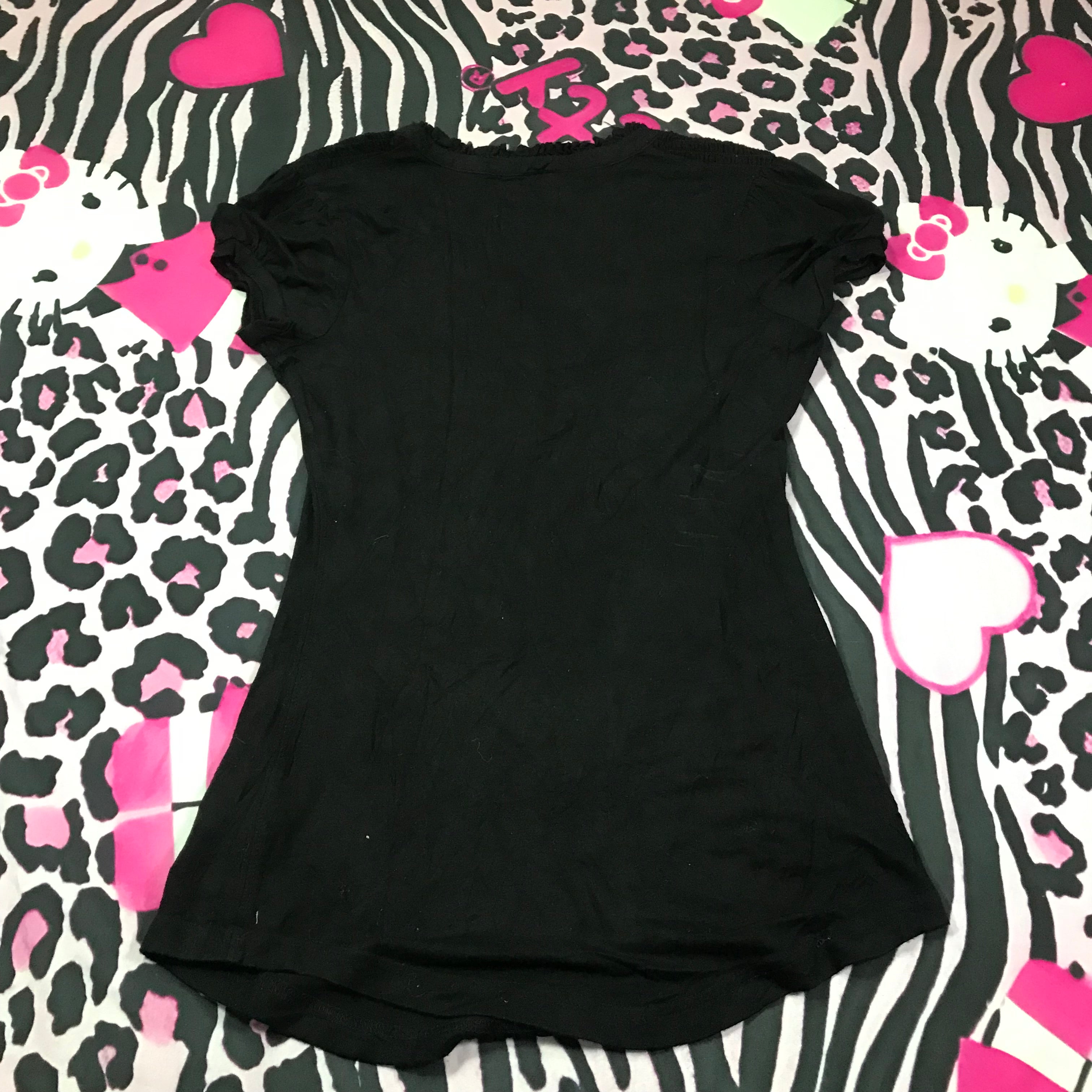 Guess Babydoll Henley Top