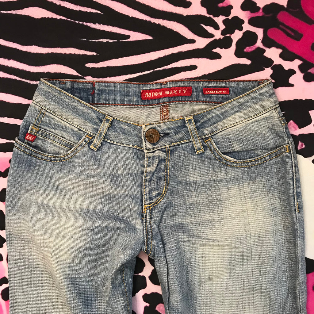 Miss Sixty Lowrise Flared Jeans