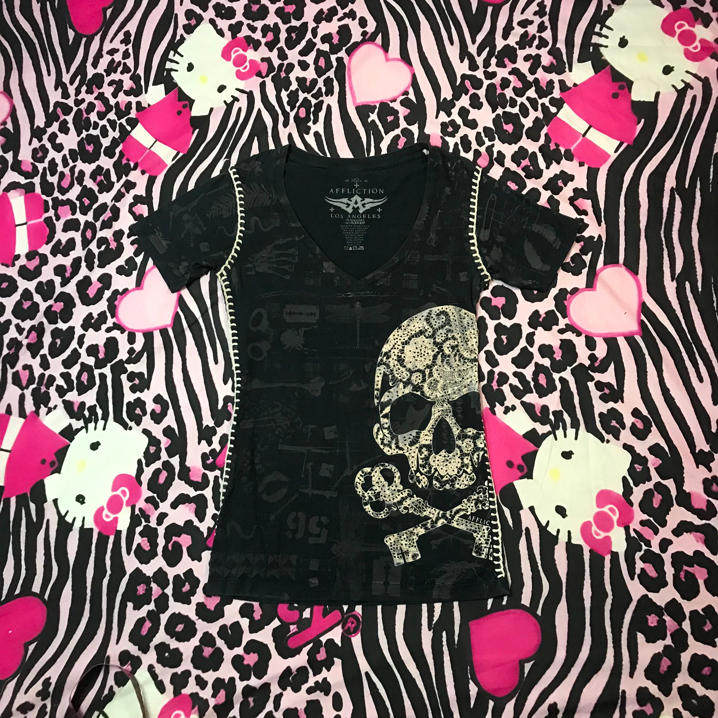 Affliction slim fit Tee