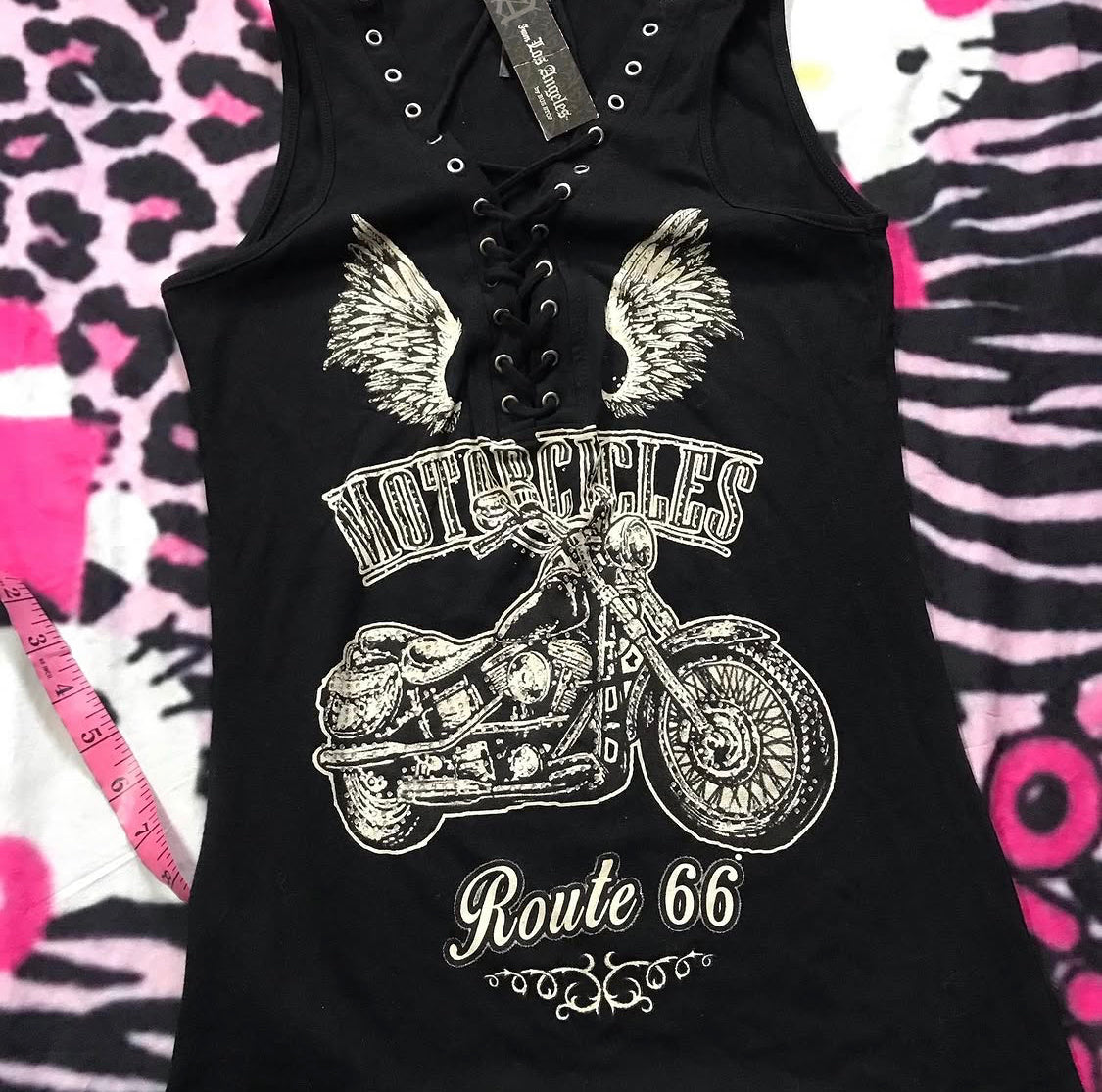 La Bus Stop Grunge Motorcycle tank