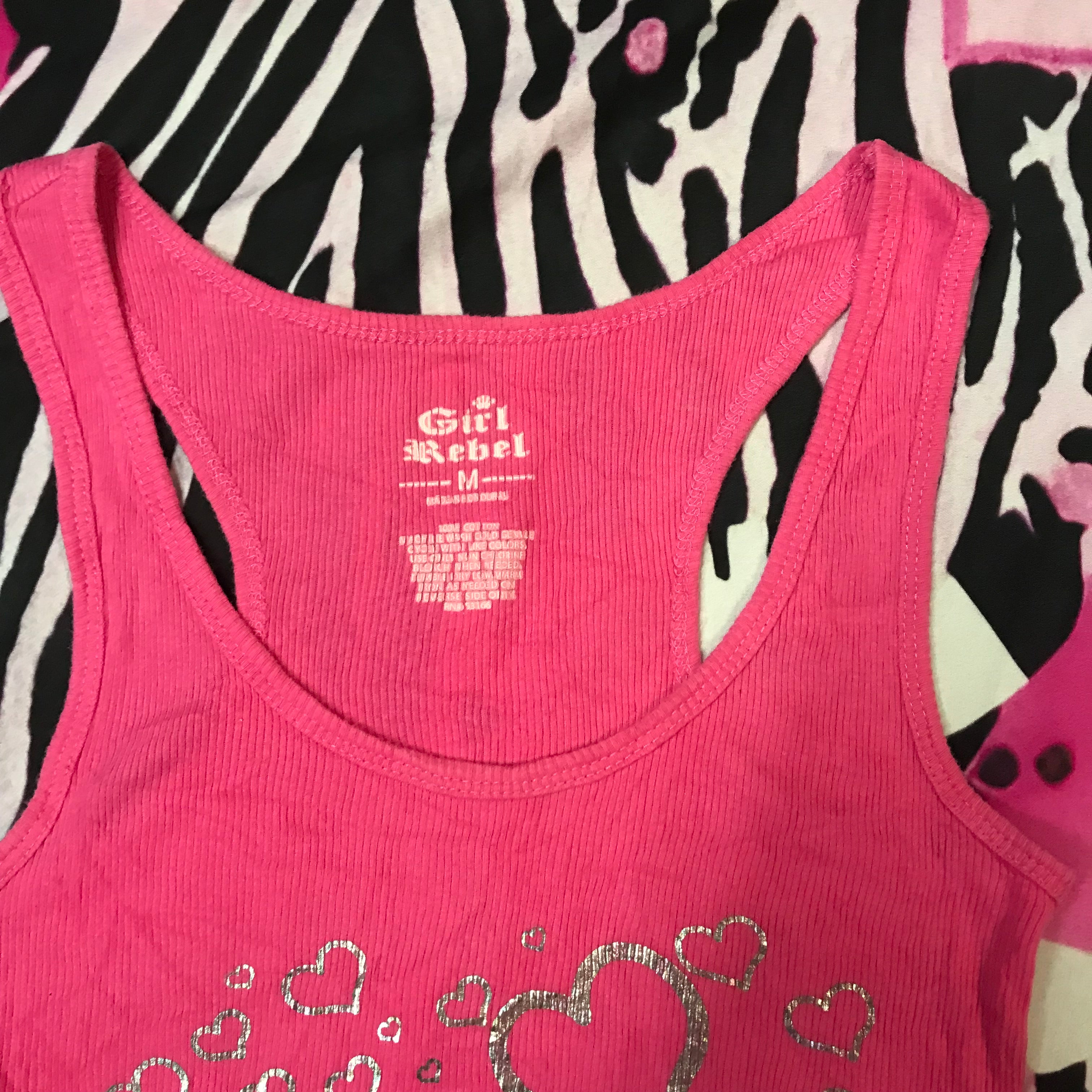 Rebel girl tank top