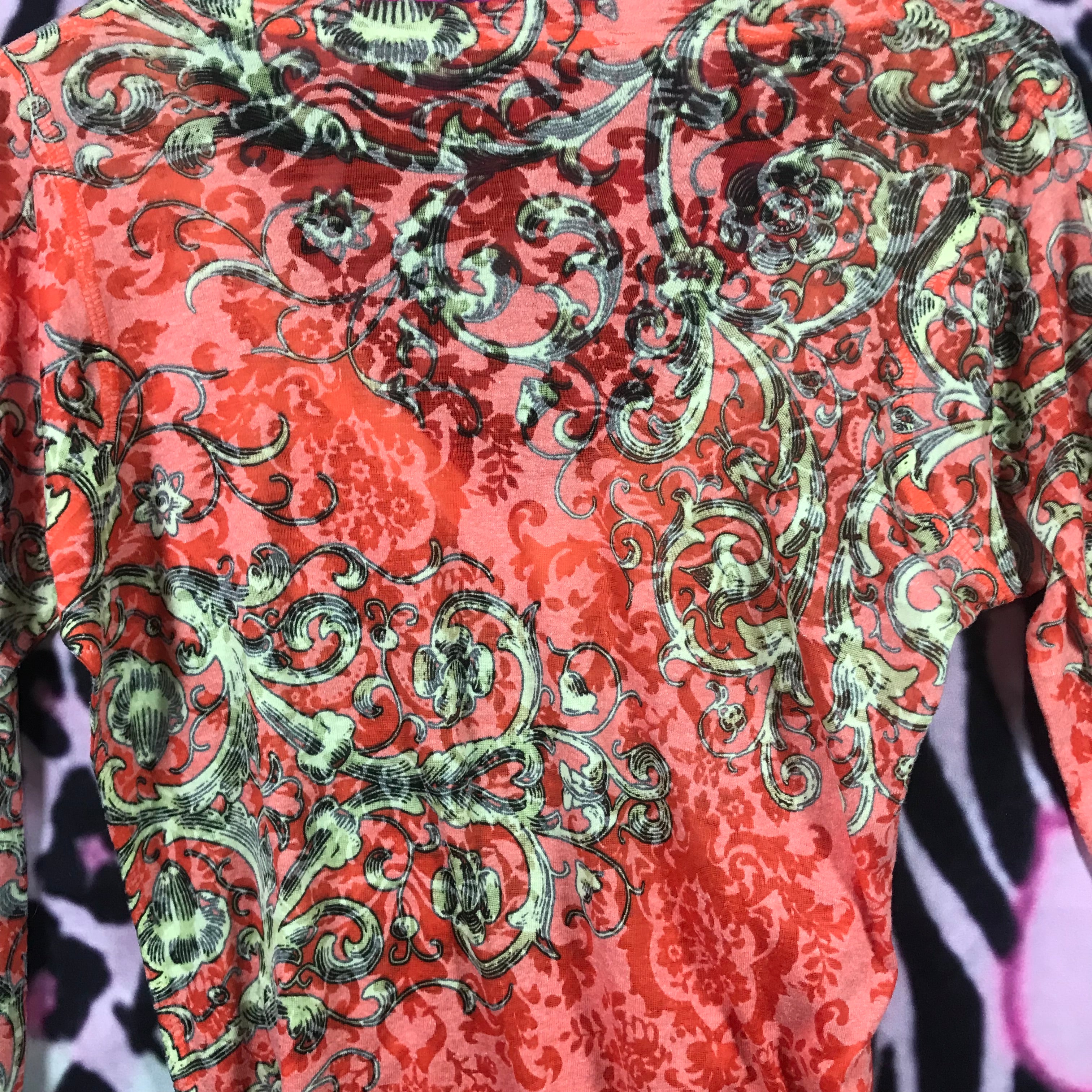 Grunge Groovy mesh top