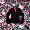 Playboy Authentic 2000s Velour Blazer