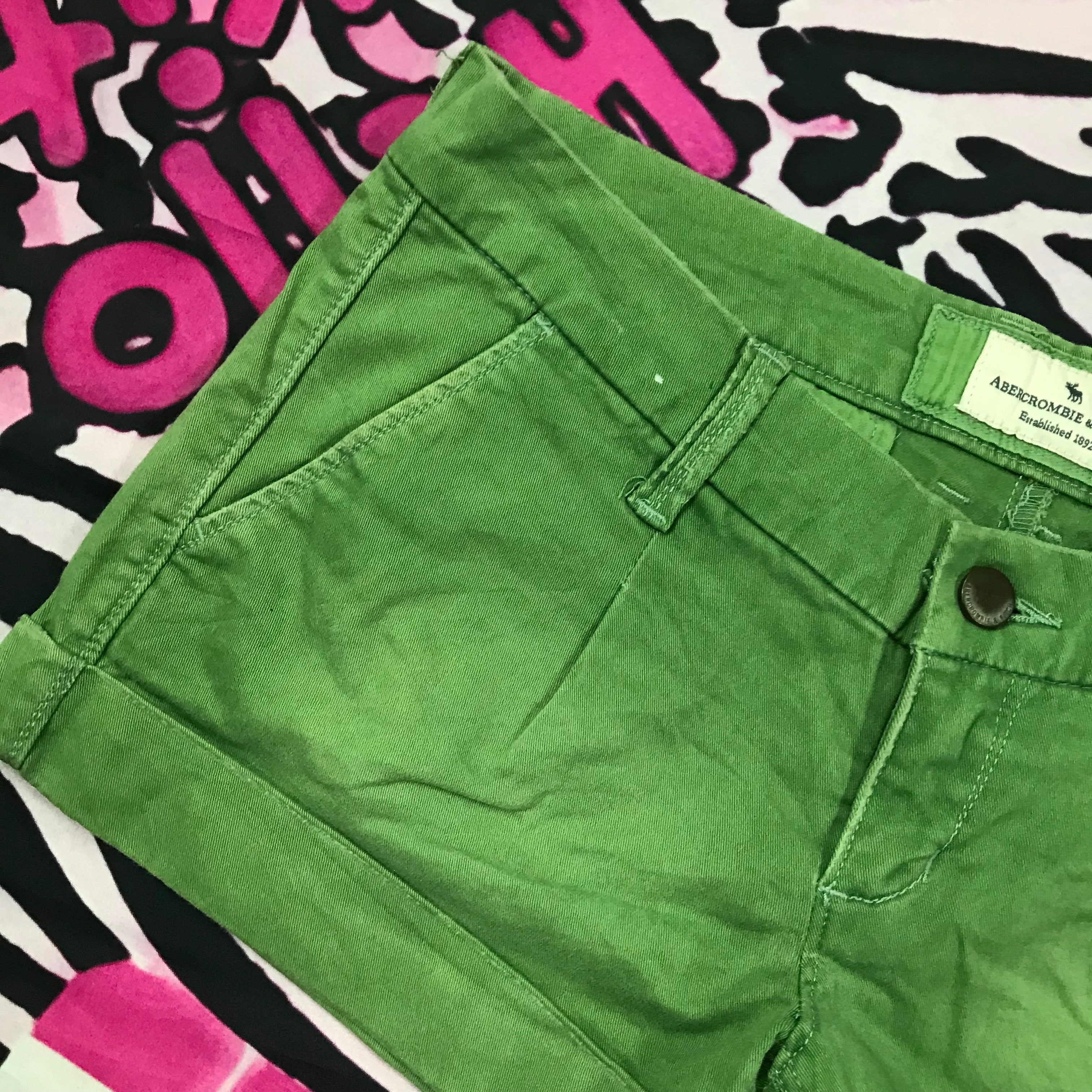 Abercrombie & Fitch Lowrise Cargo Shorts