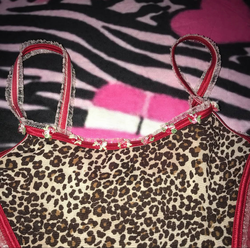 Babyphat Leopard Camisole
