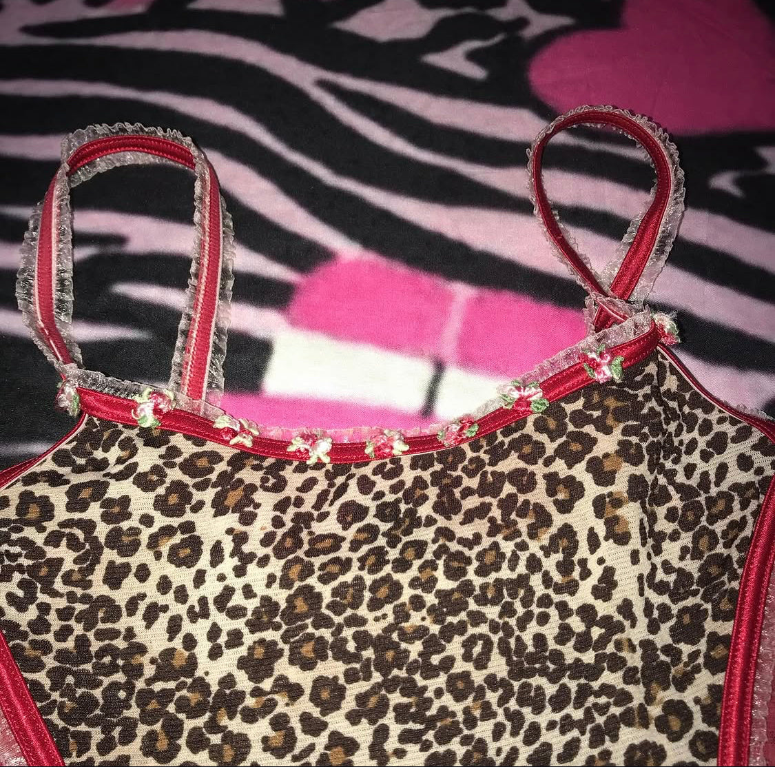 Babyphat Leopard Camisole
