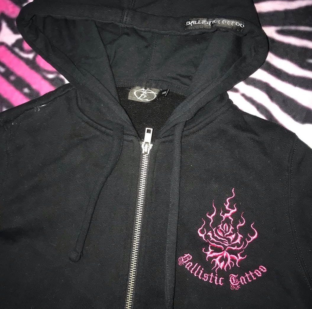 Ballistic Tattoo Fleece Lined Jacket Deadstock
