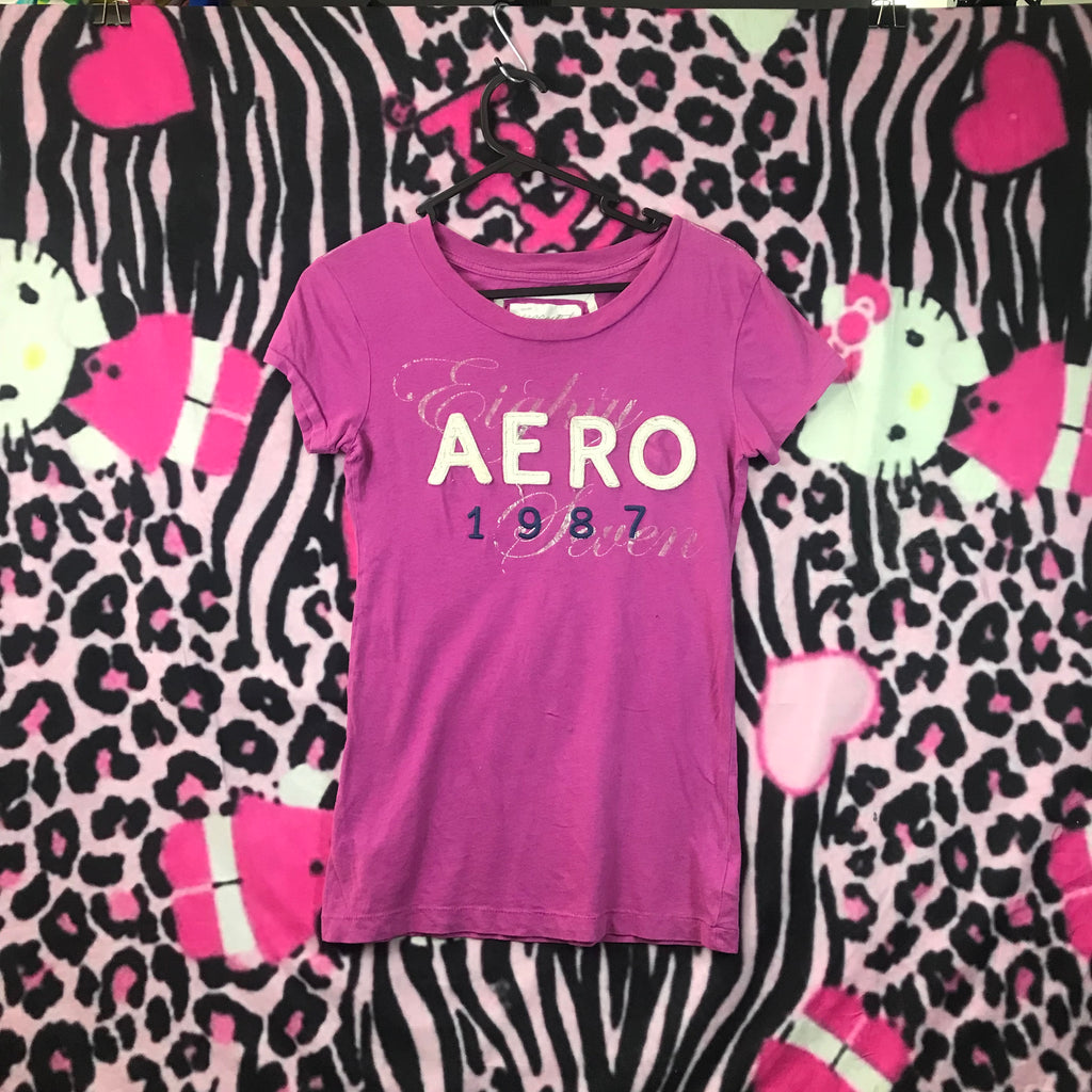 Aeropostale Purple baby tee