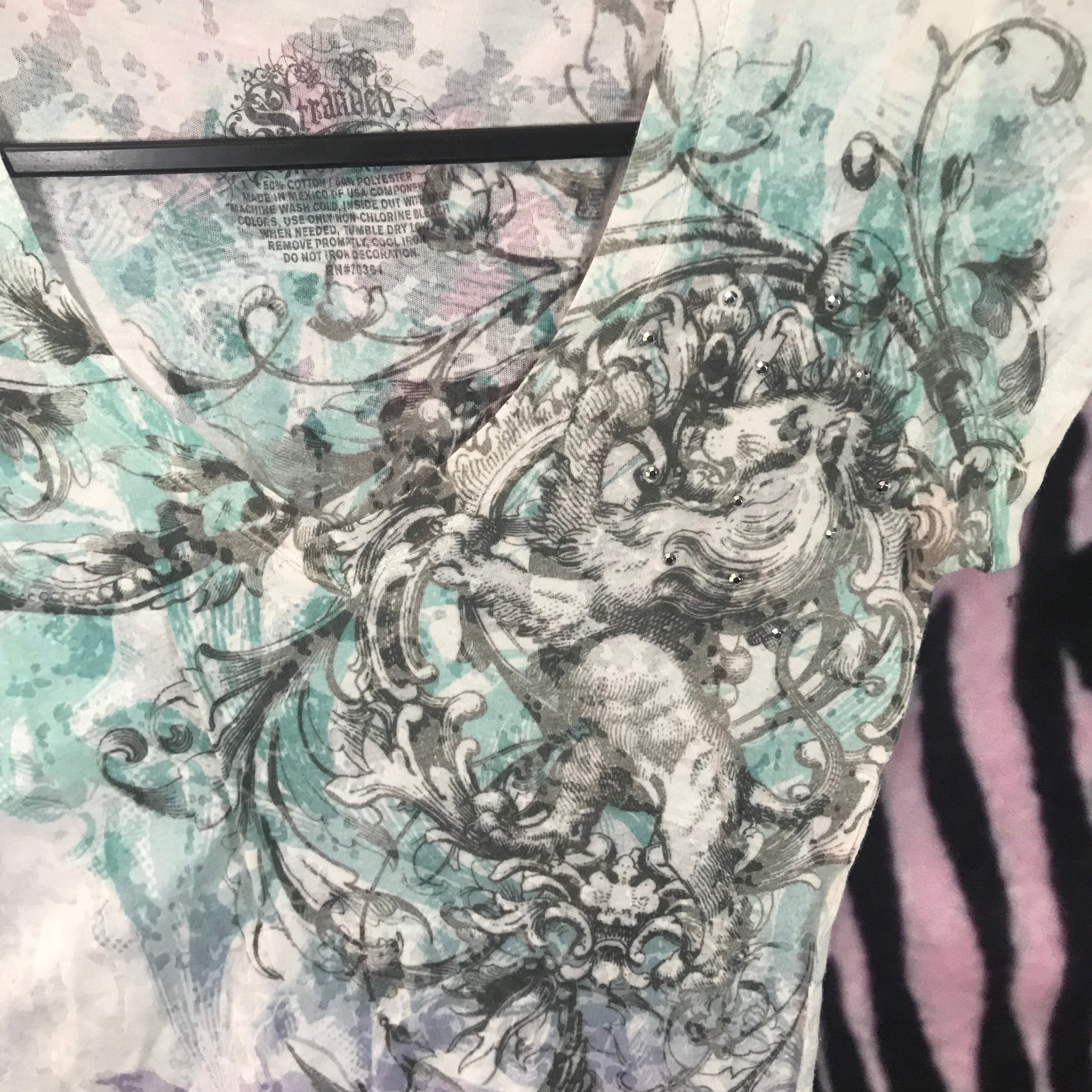 Stranded Grunge Baby tee