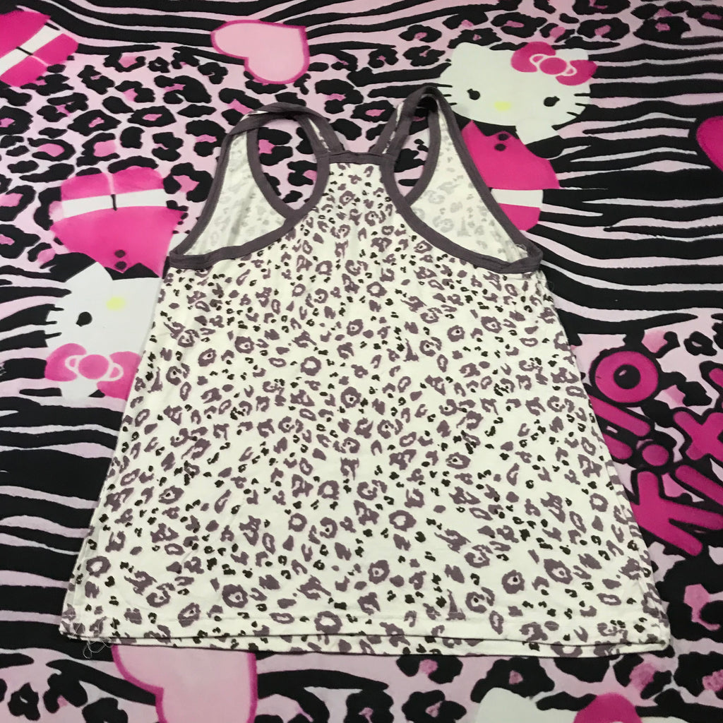 Bebe Leopard Print Tank