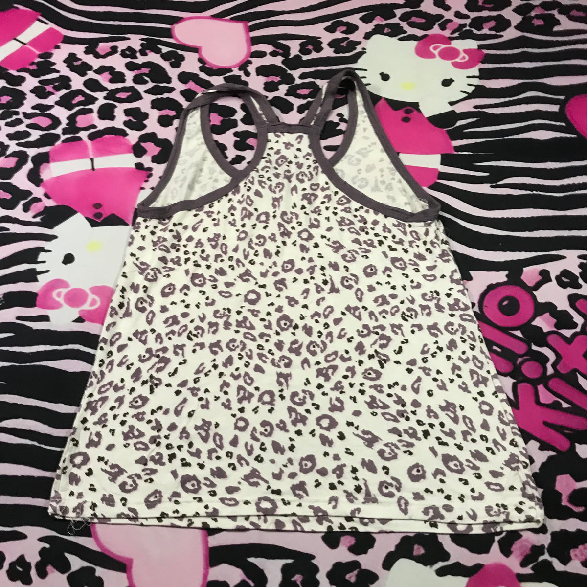 Bebe Leopard Print Tank