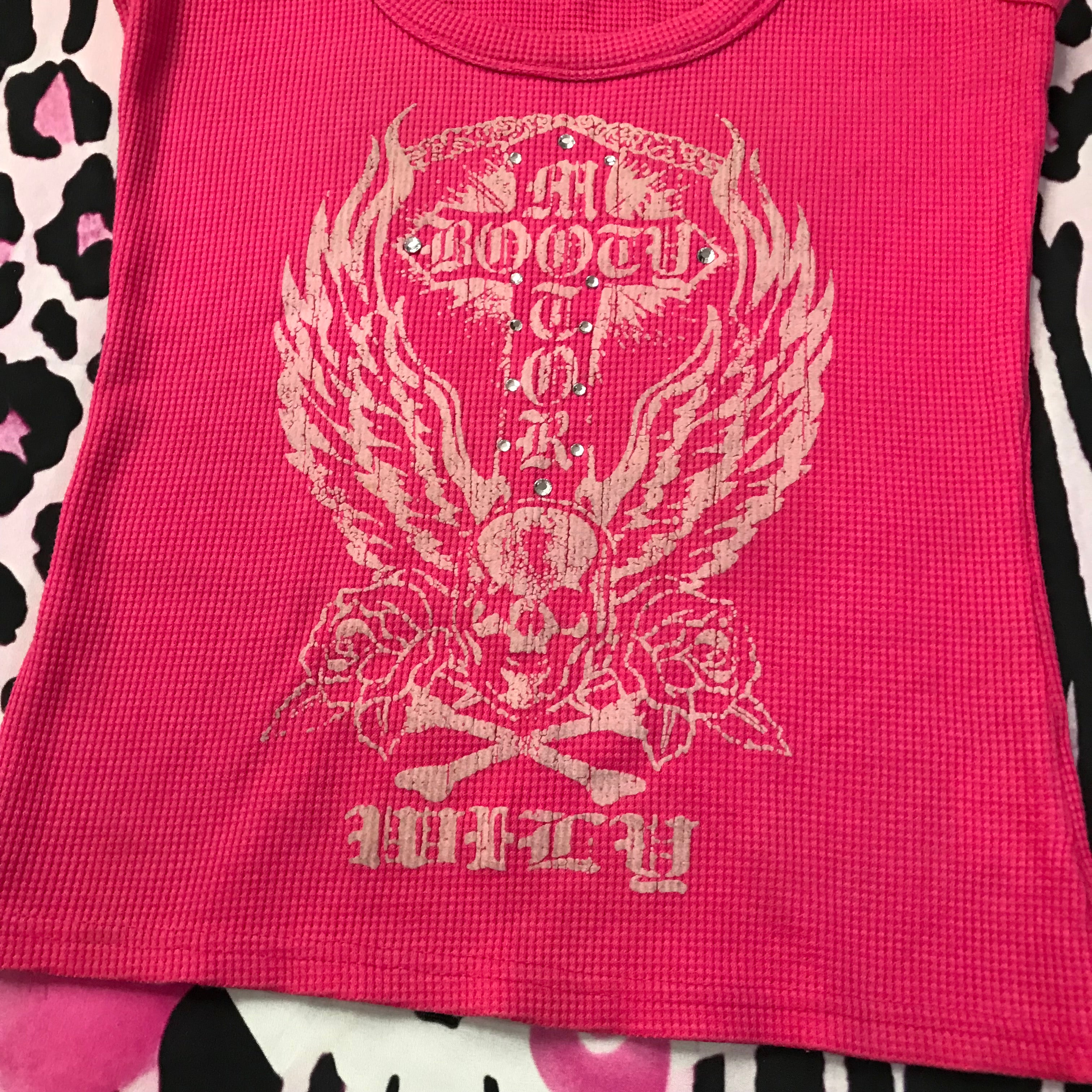 2000s Hot Pink Tank Top