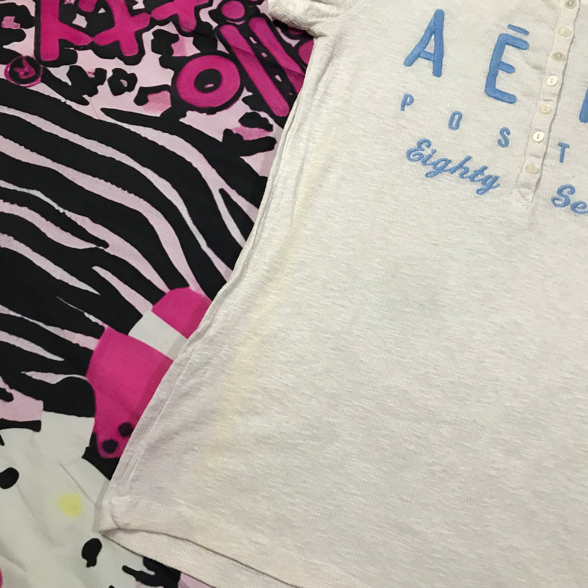 Aeropostale Henley 2000s Top