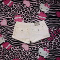 MissMe Lowrise White Shorts Size 32
