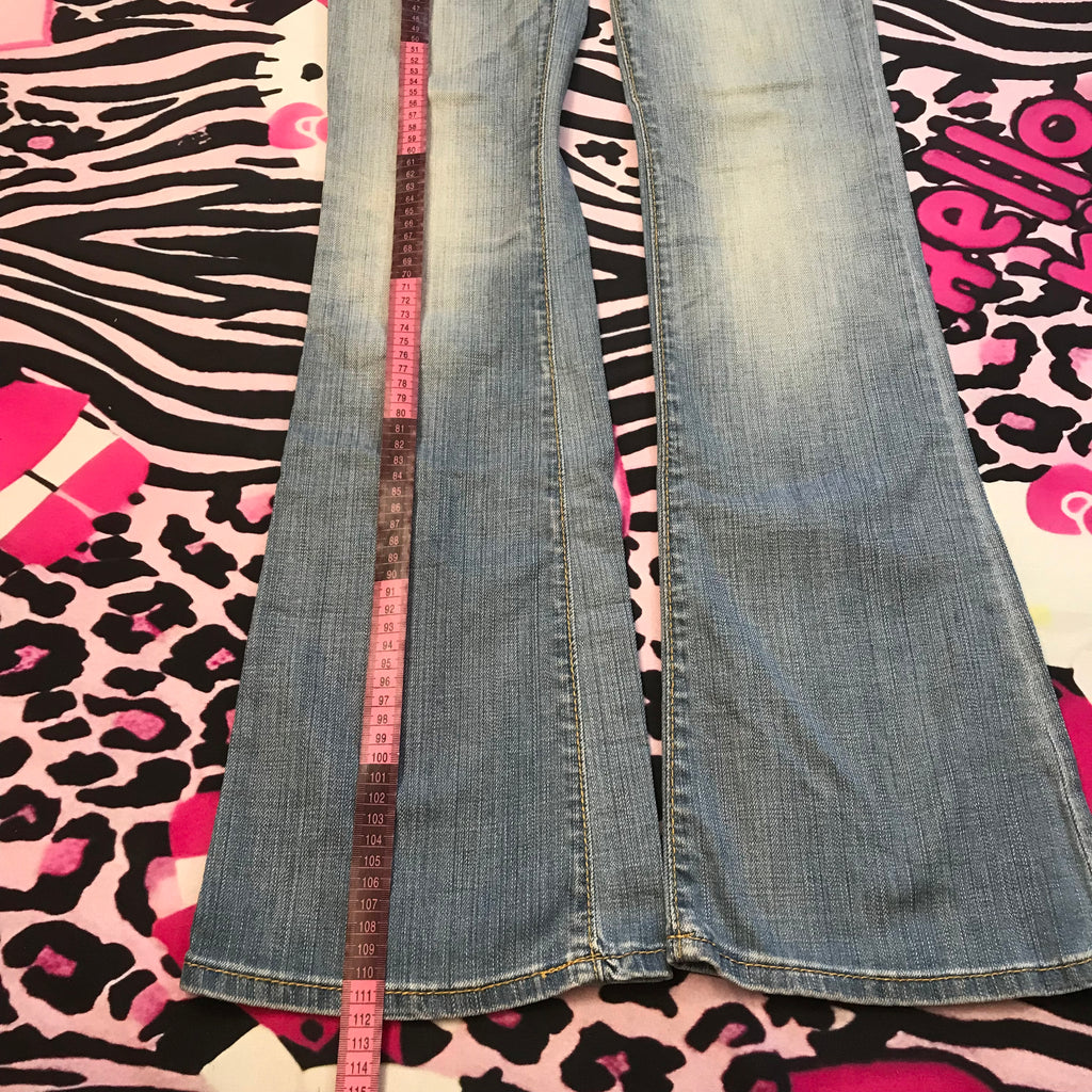 Miss Sixty Lowrise Flared Jeans