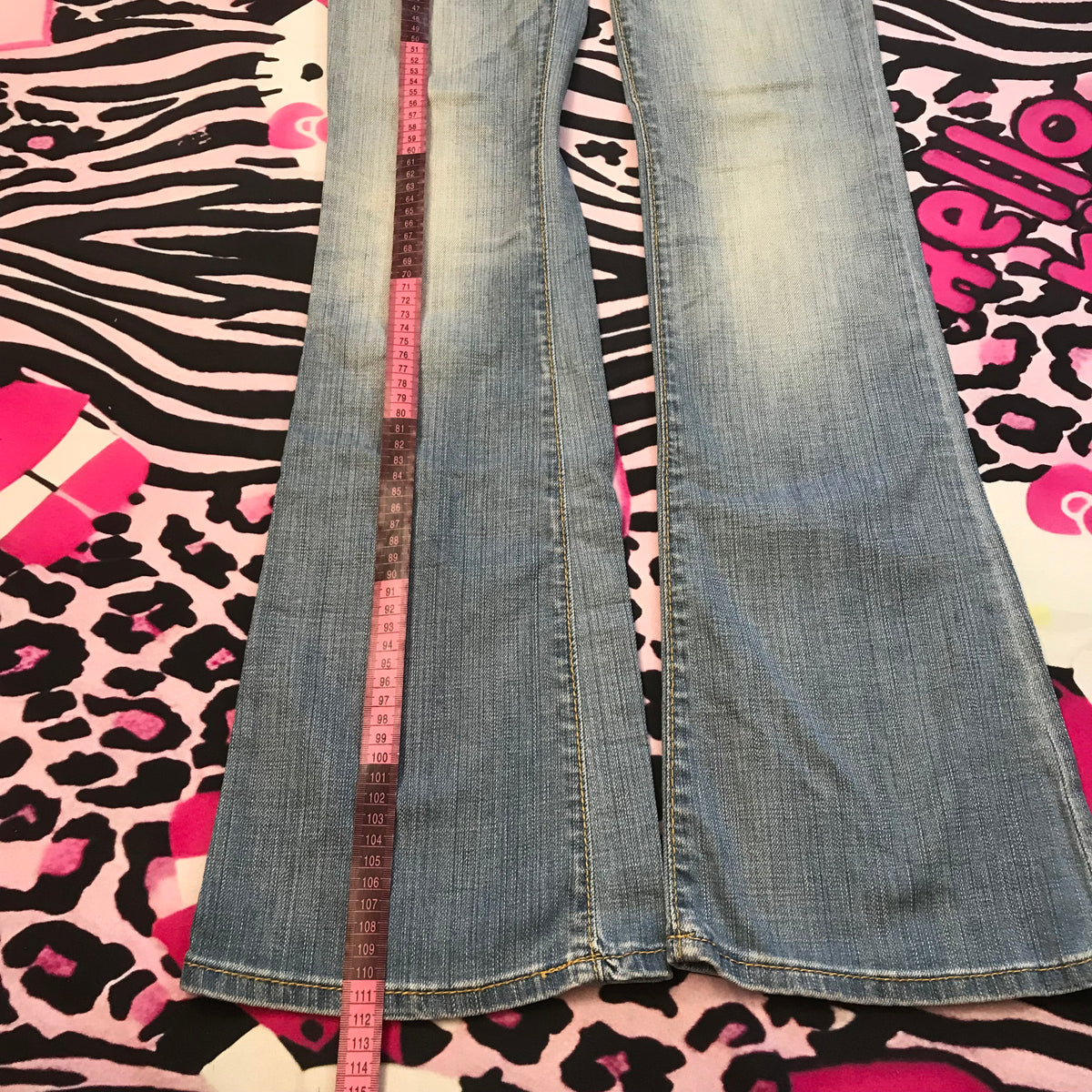Miss Sixty Lowrise Flared Jeans