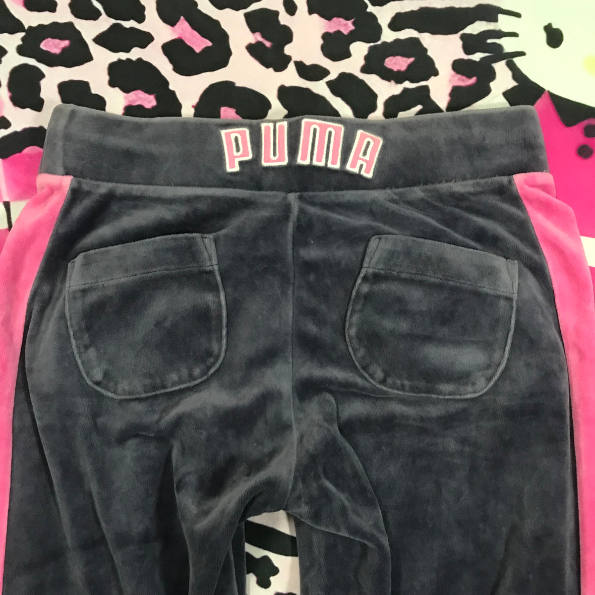 Puma Velour Flared Joggers