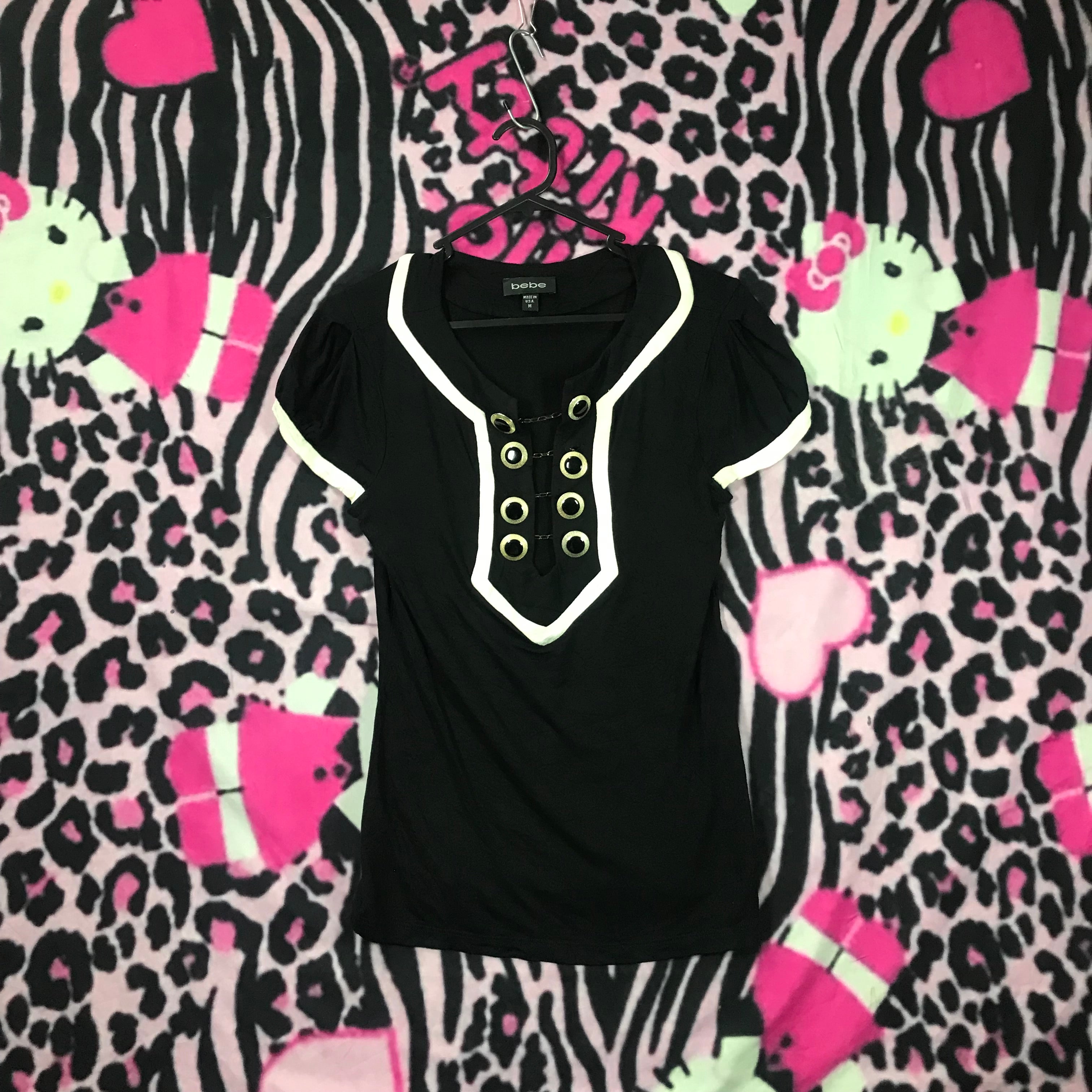 Bebe Vintage style Top