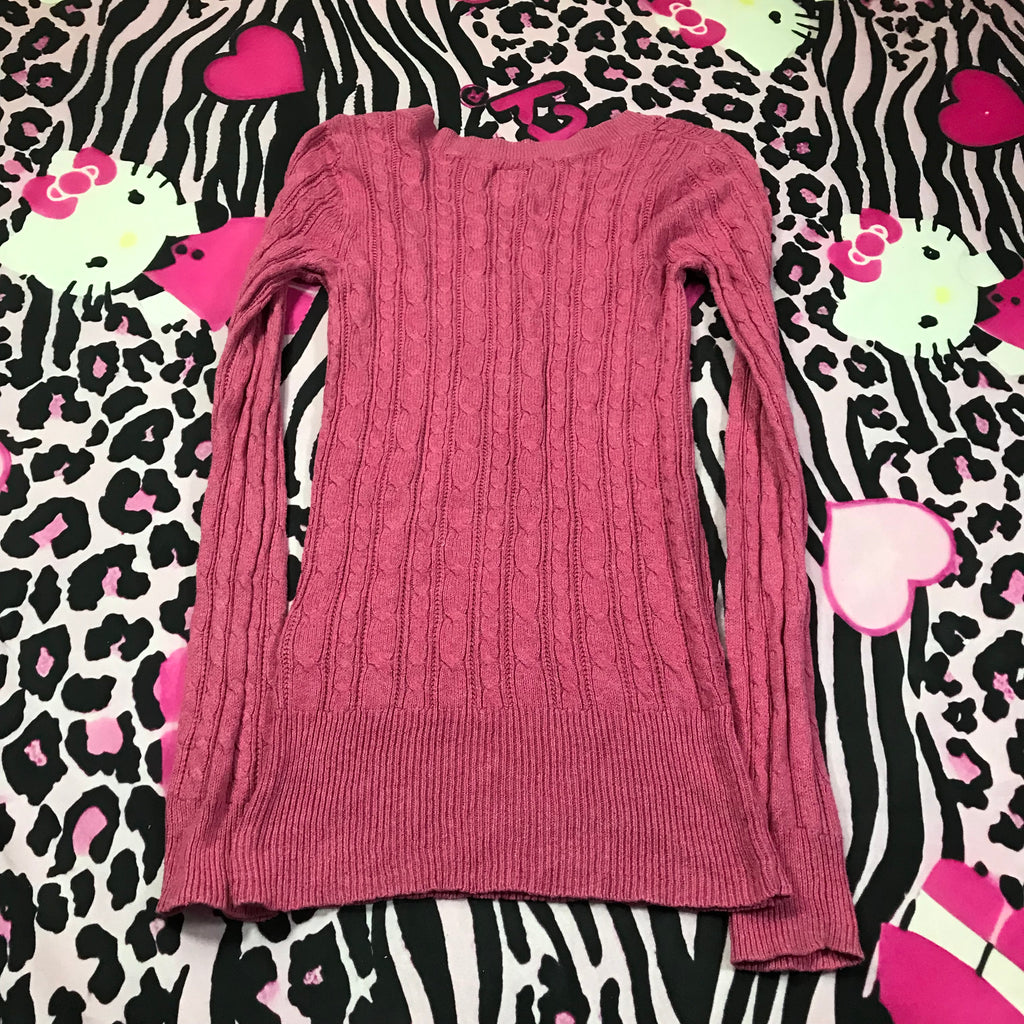 American Eagle Cable Knit Sweater