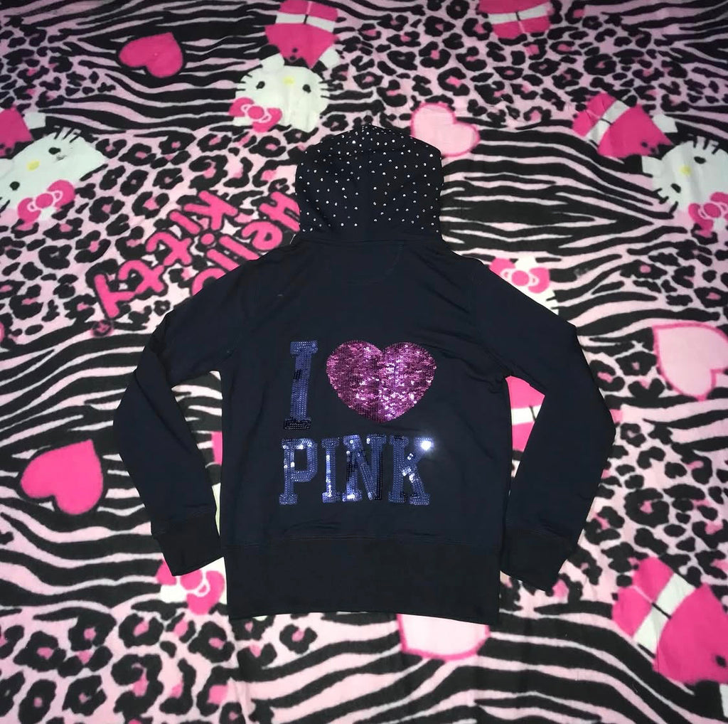Love PINK Sequin Zip Up Jacket