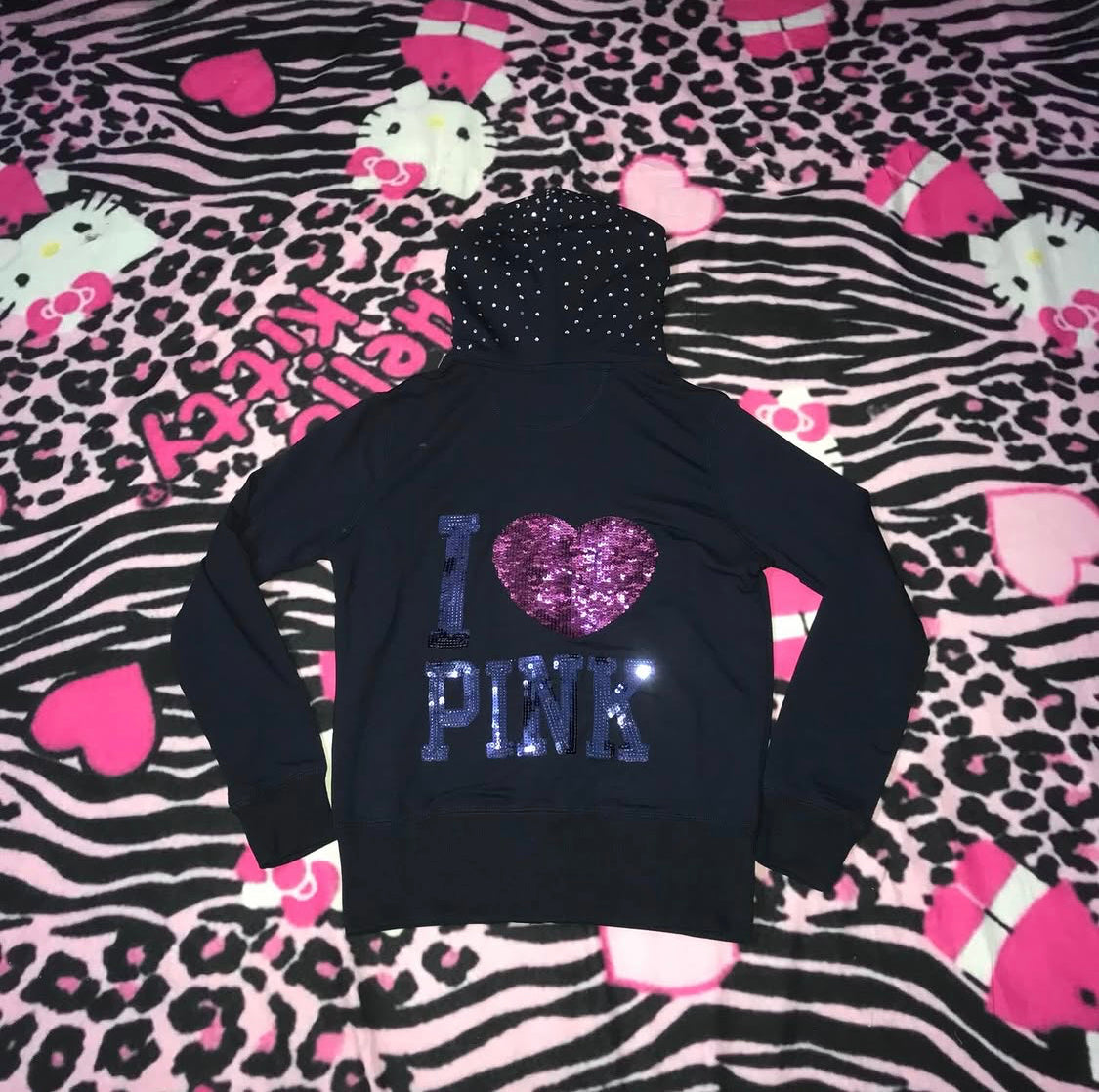 Love PINK Sequin Zip Up Jacket