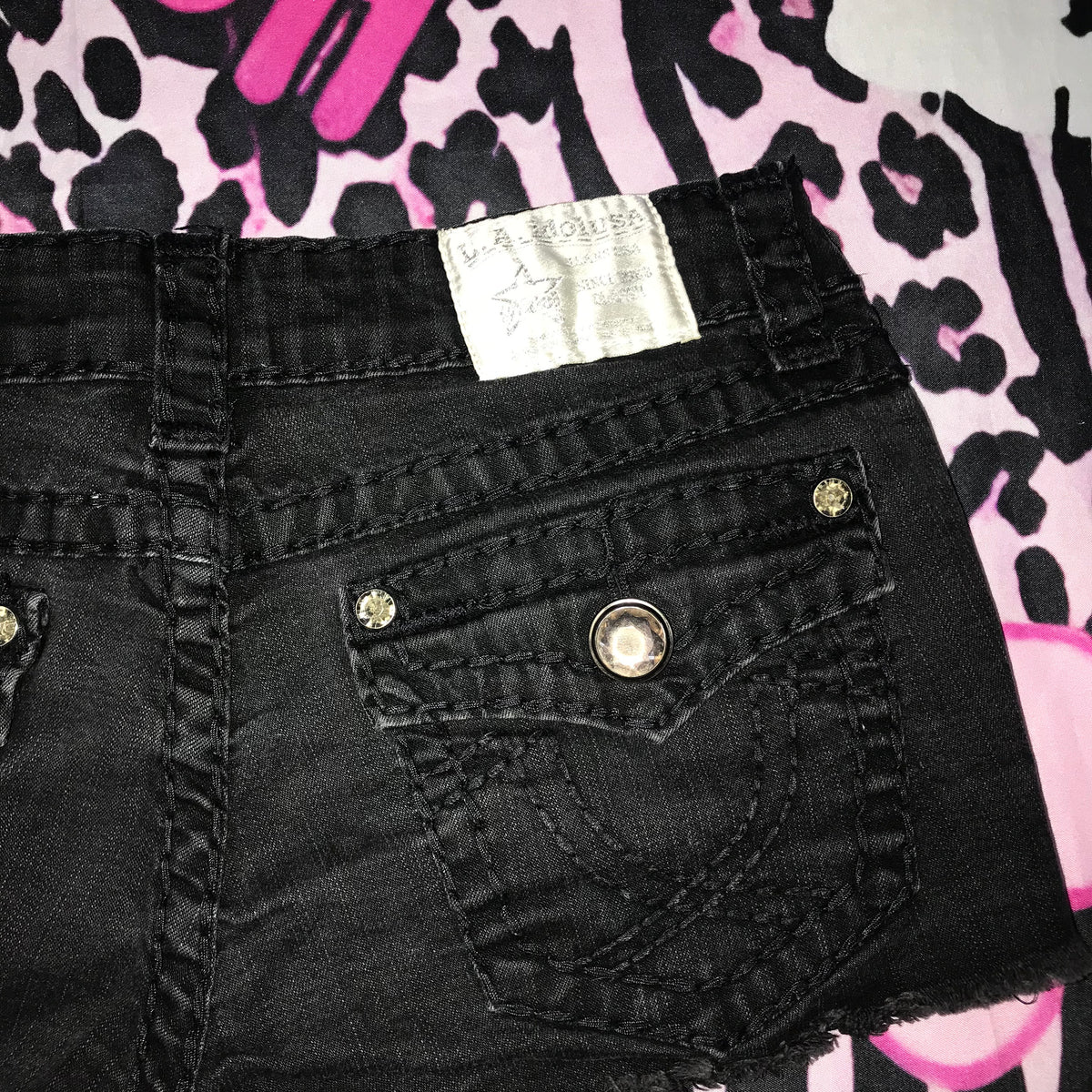 LA Lowrise Mini Shorts