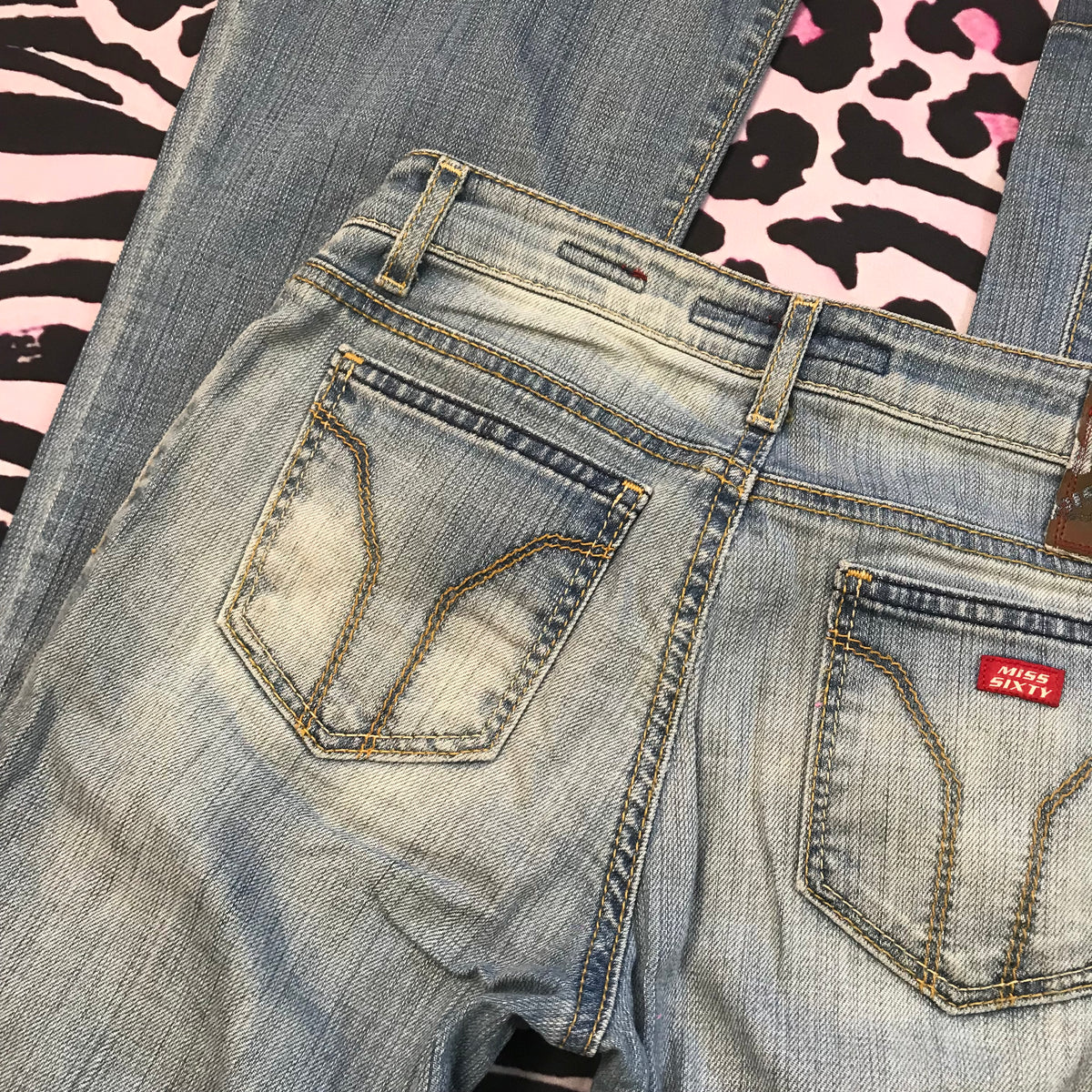Miss Sixty Lowrise Flared Jeans