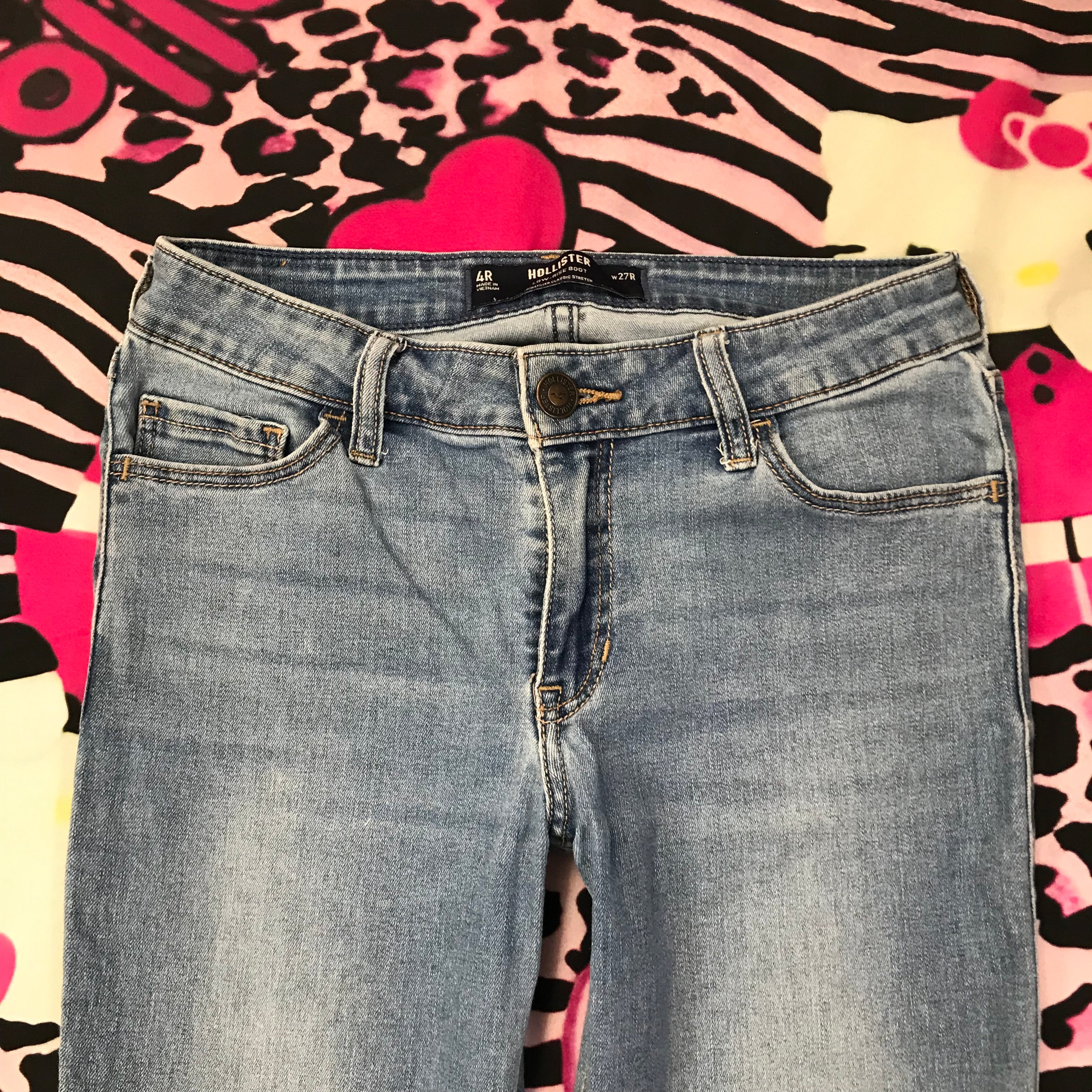 Hollister Lowrise Flare Jeans