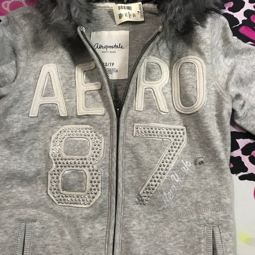 Aeropostale Fur Leopard Jacket