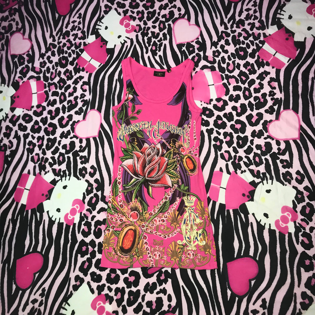 Christian audigier Tank Dress
