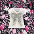 Grunge 2000s Sheer Top