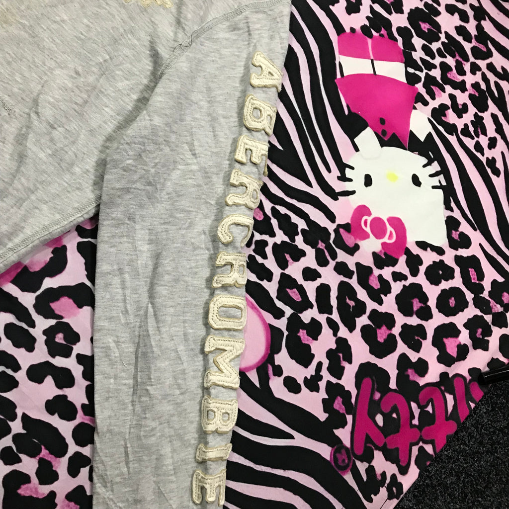 Abercrombie Oversized Zipup Hoodie Top