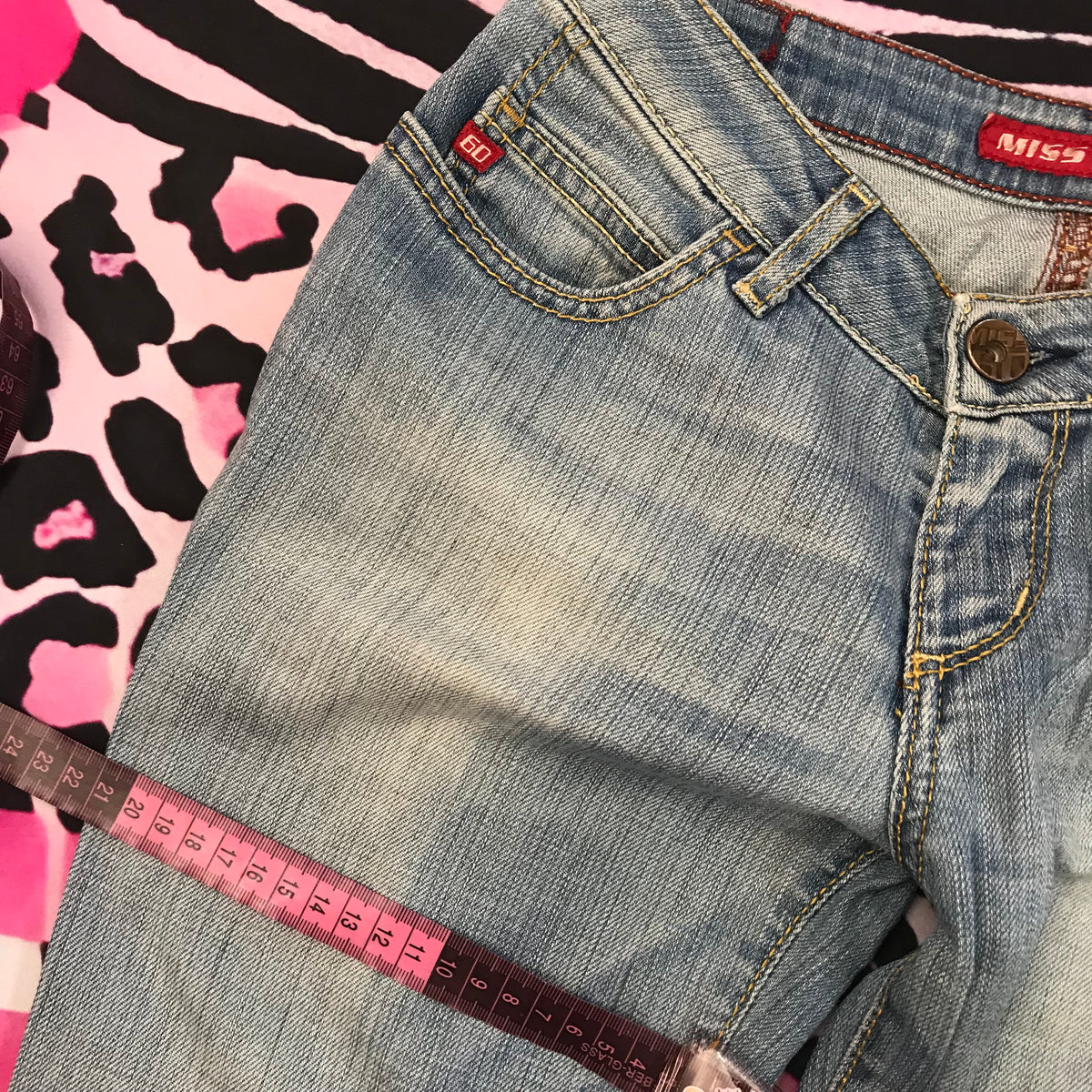 Miss Sixty Lowrise Flared Jeans