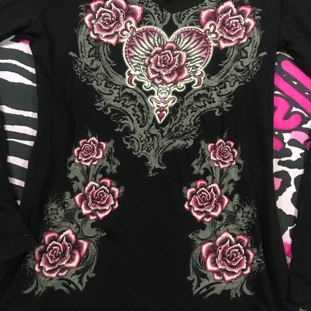 Grunge Angel wing long sleeve