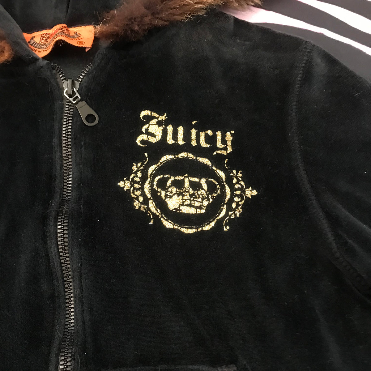 Juicy Couture Fur trim Jacket