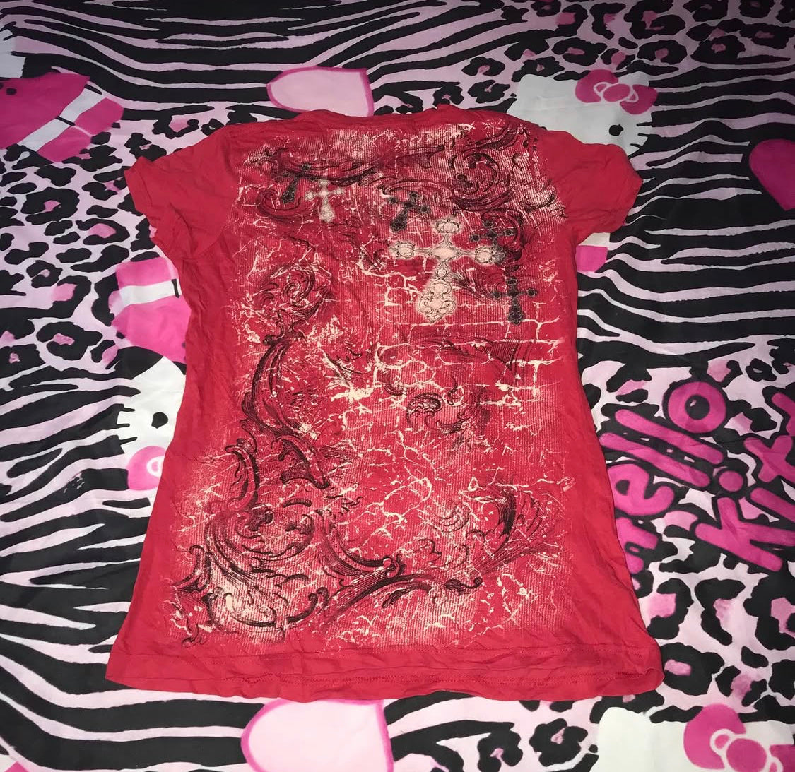 Faith Grunge Baby Tee