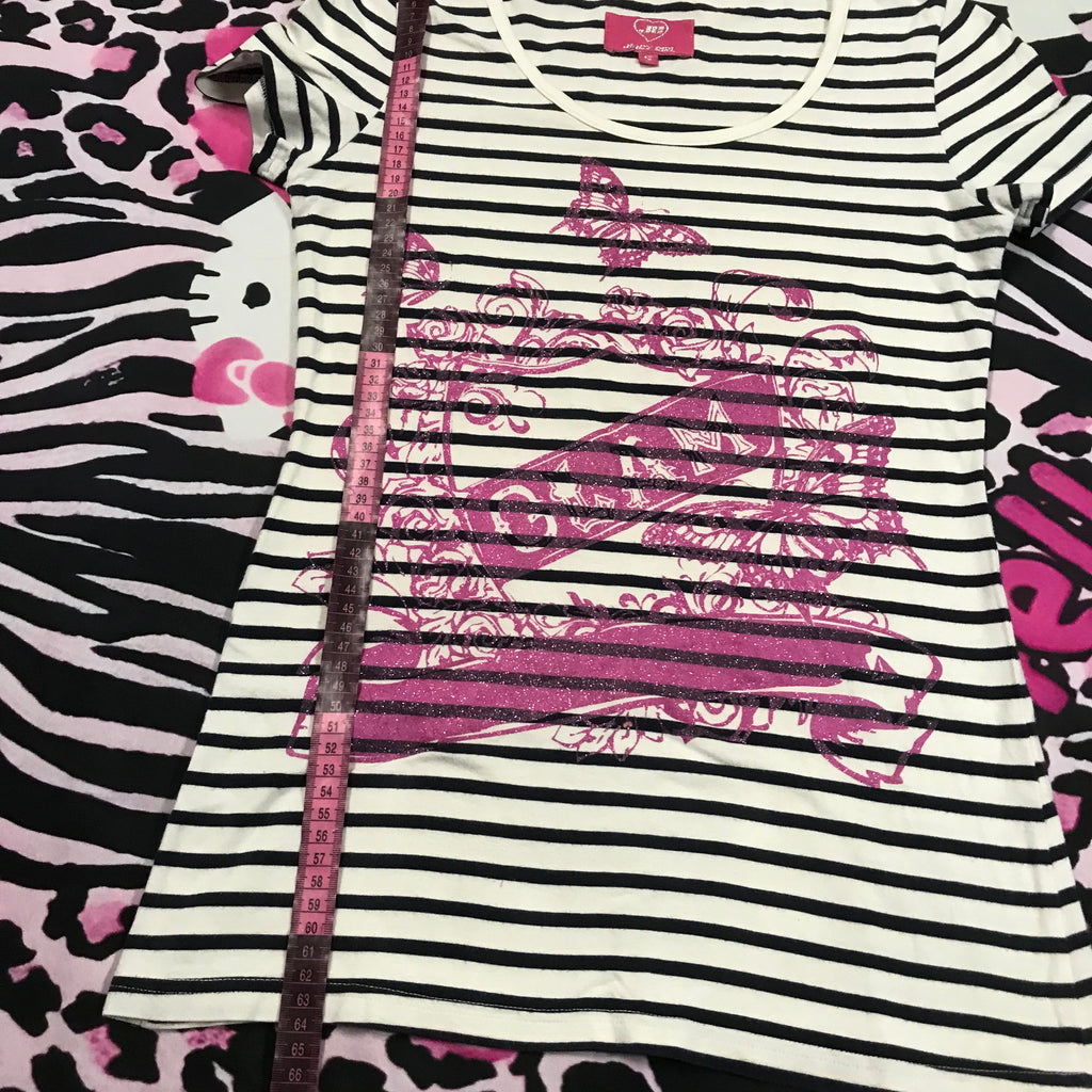Stripe 2000s Juicy Girl Top