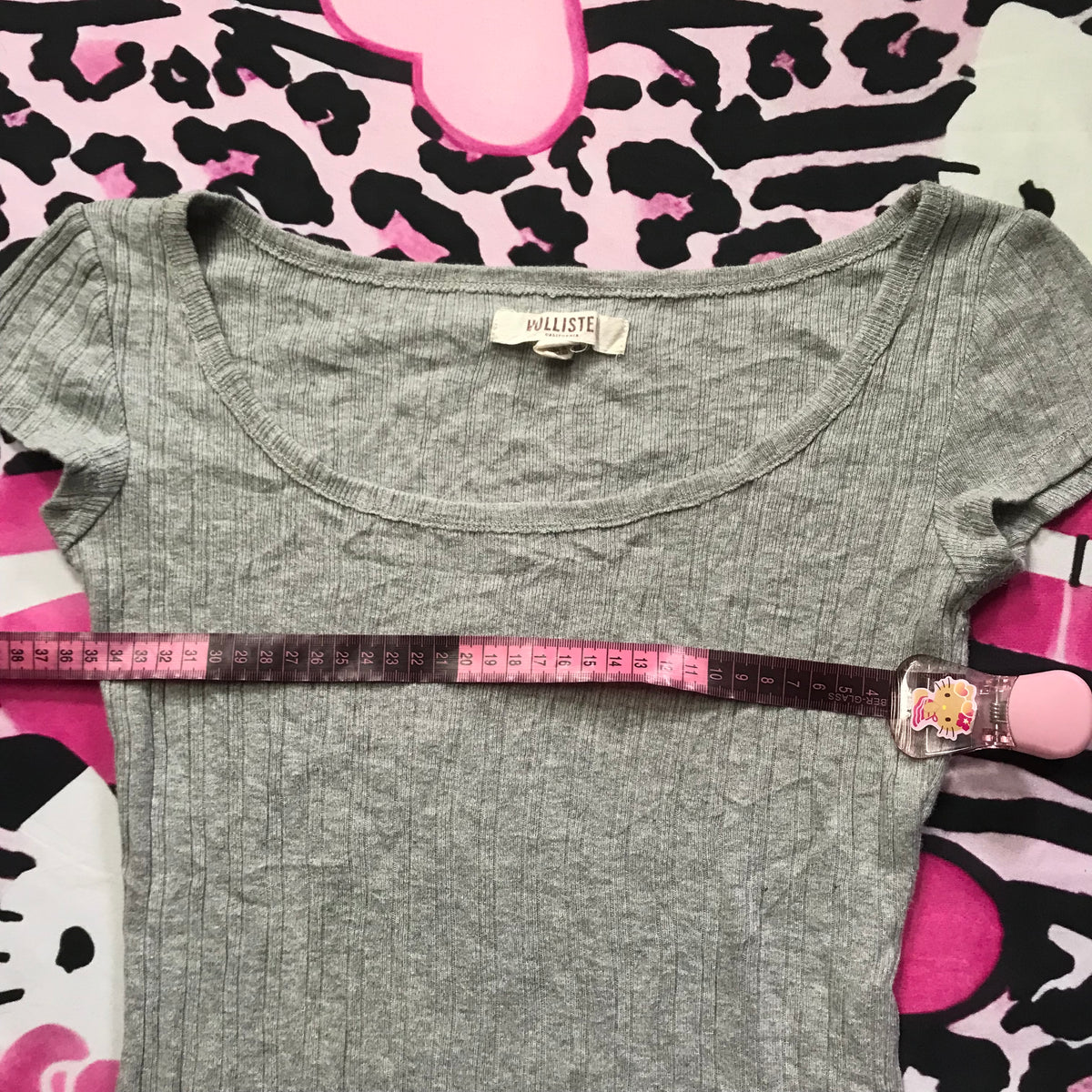 Hollister Knit Babydoll 2000s Top