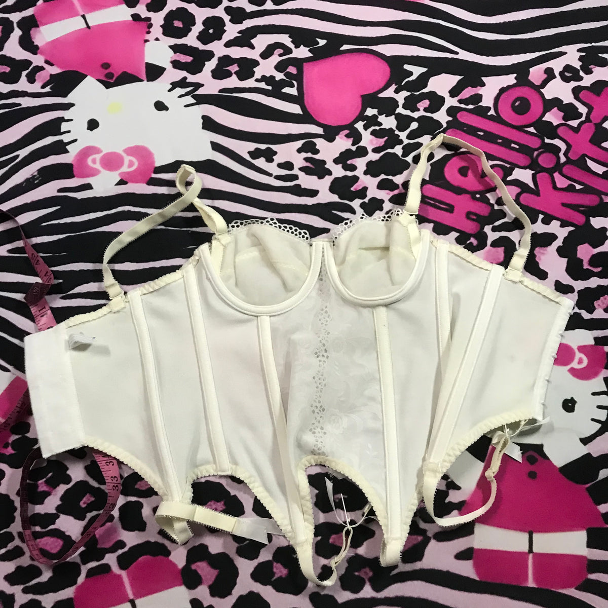YSL vintage corset