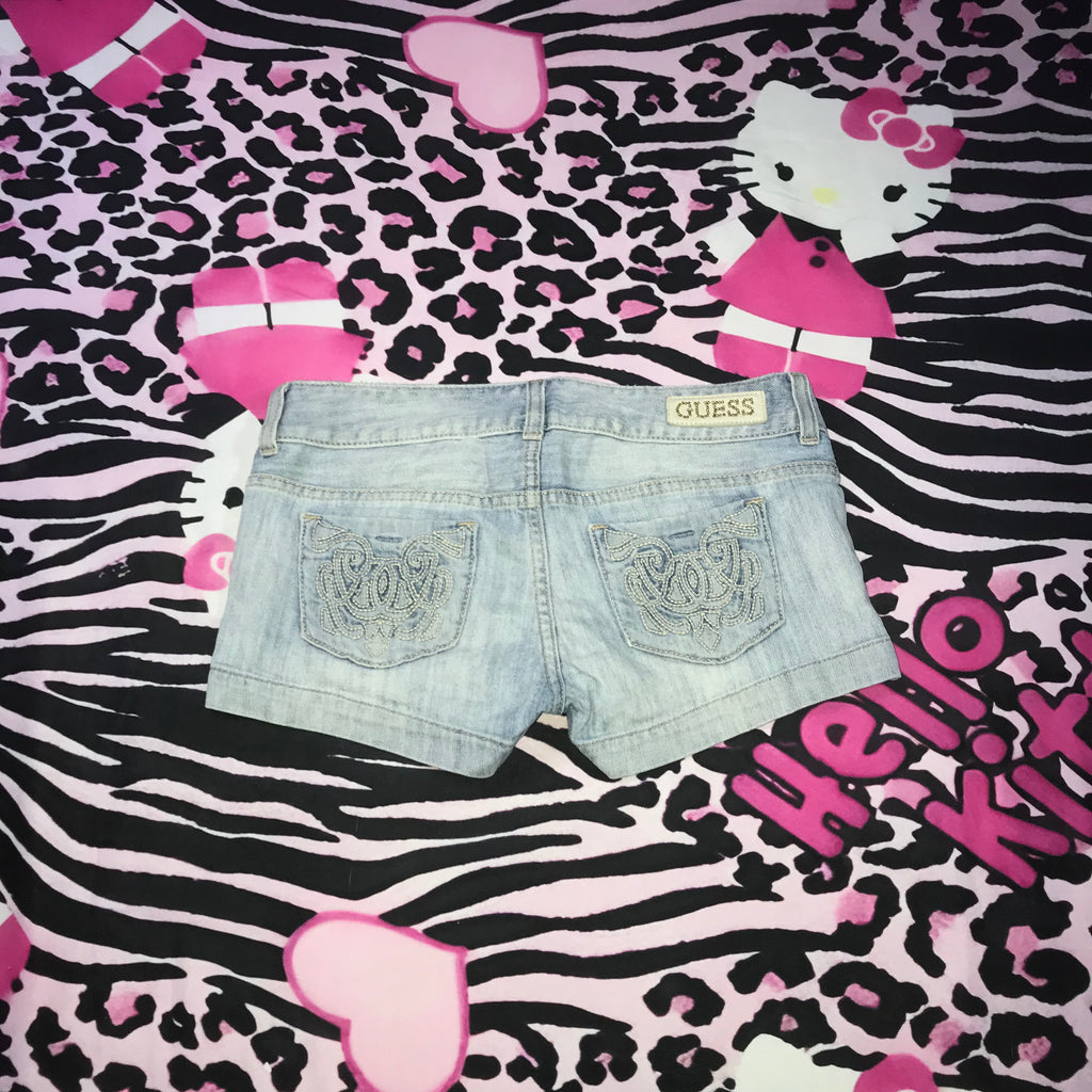 Guess Lowrise Mini Shorts