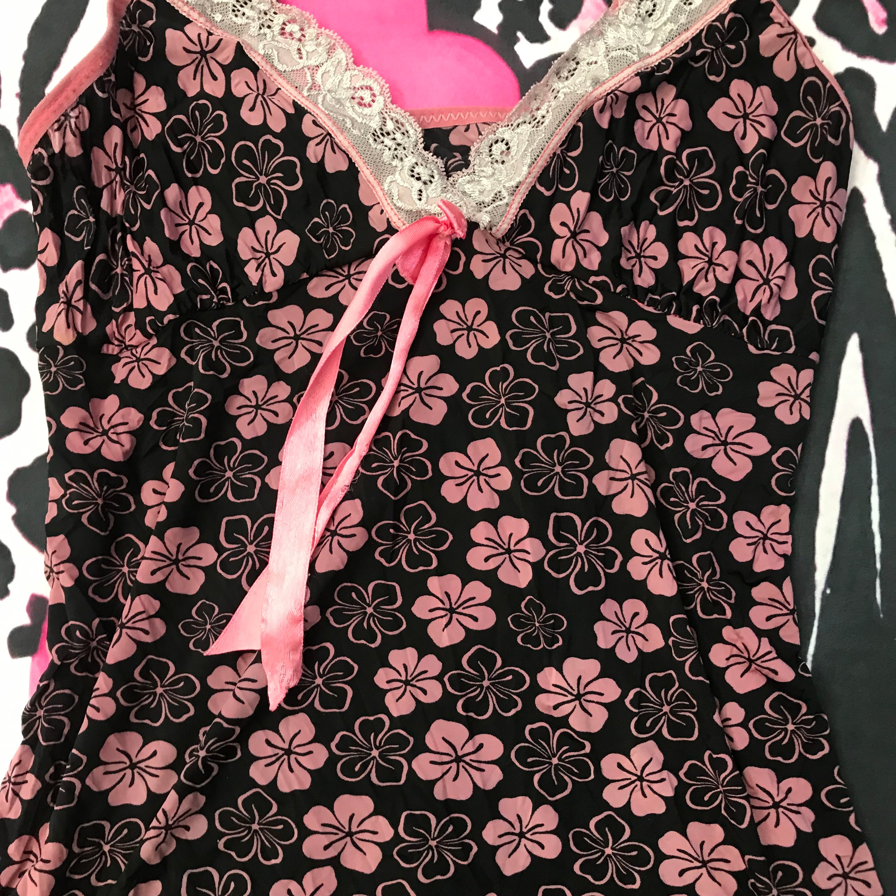 Hibiscus Babydoll Camisole Top