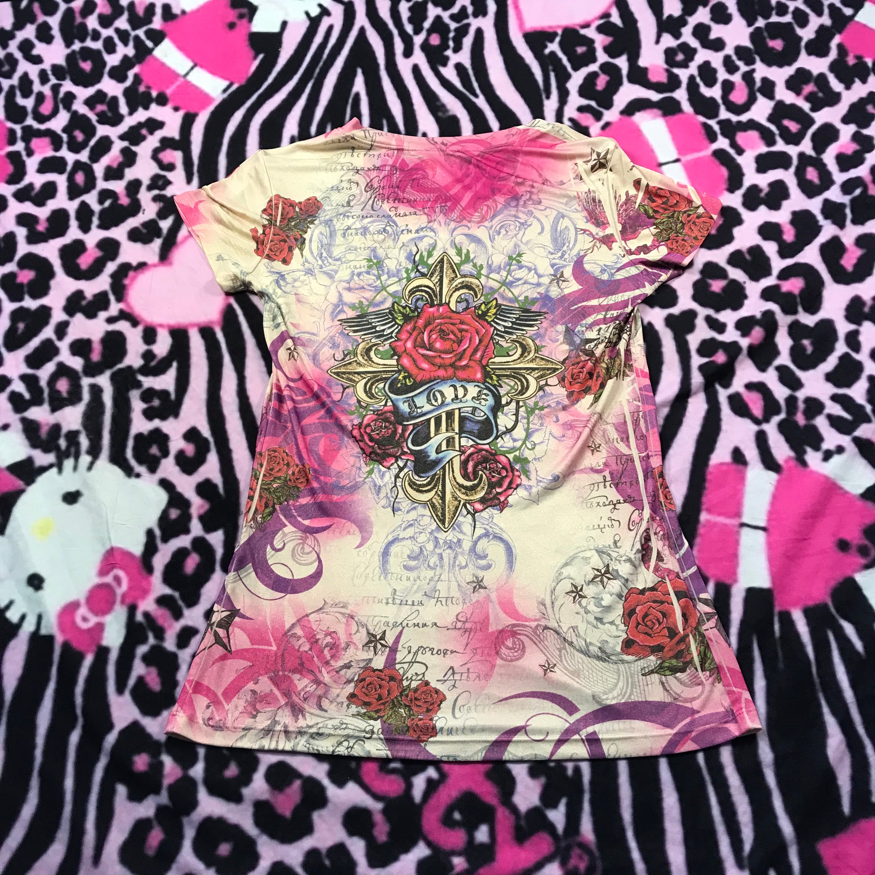 Grunge babydoll top